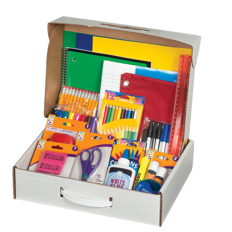 School Supplies Bundle Crayons Markers Pencils Pens Notebooks And More