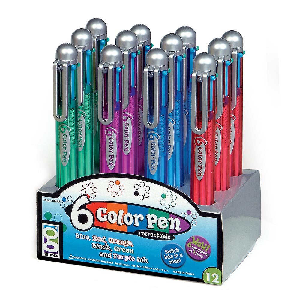 Totally Adorkable Scented 6 Color Pen