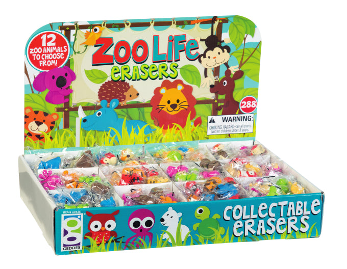 Zoo Animal Figurines Assortment for Kids, Pack of 12, Assorted