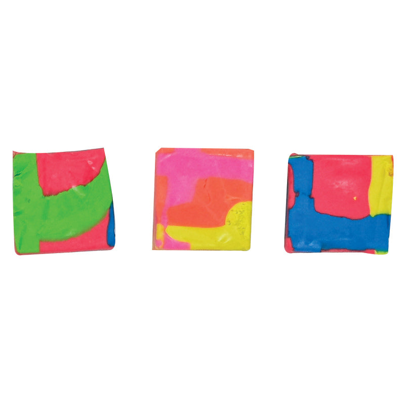 Eraser, 3 trend colours, sorted