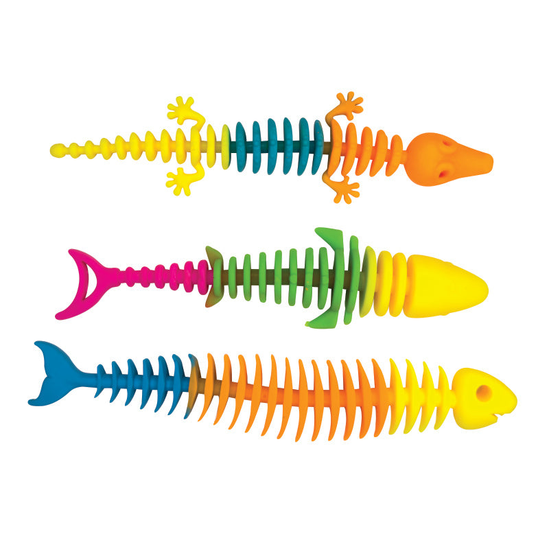 Plastic fish skeleton toy online