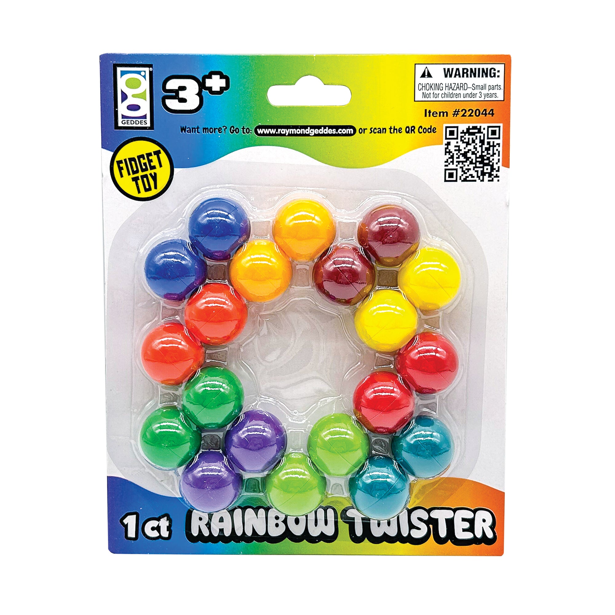 Rainbow Twister Toys - 12 per display