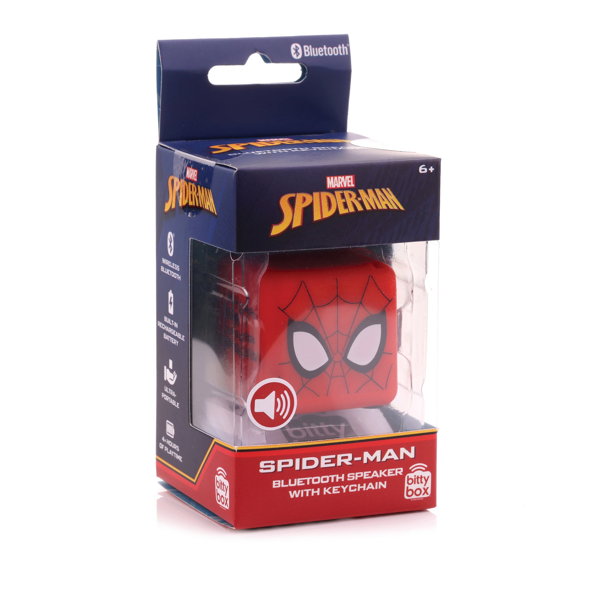 Bitty Box Spiderman Bluetooth Speaker - 1 count