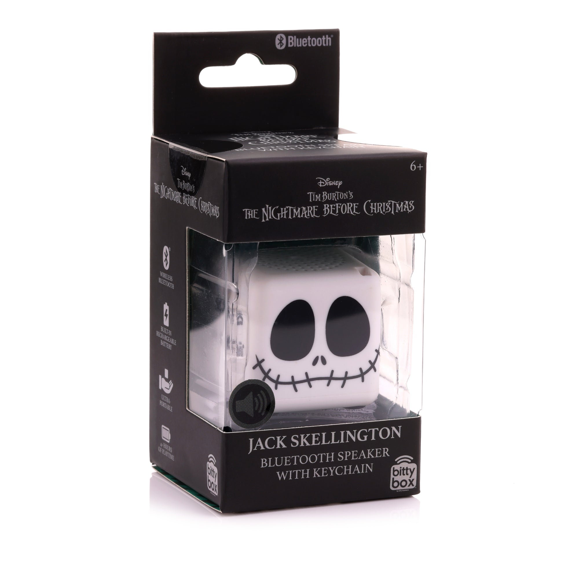 Bitty Box Jack Skellington (Nightmare Before Christmas) Bluetooth Speaker - 1 count