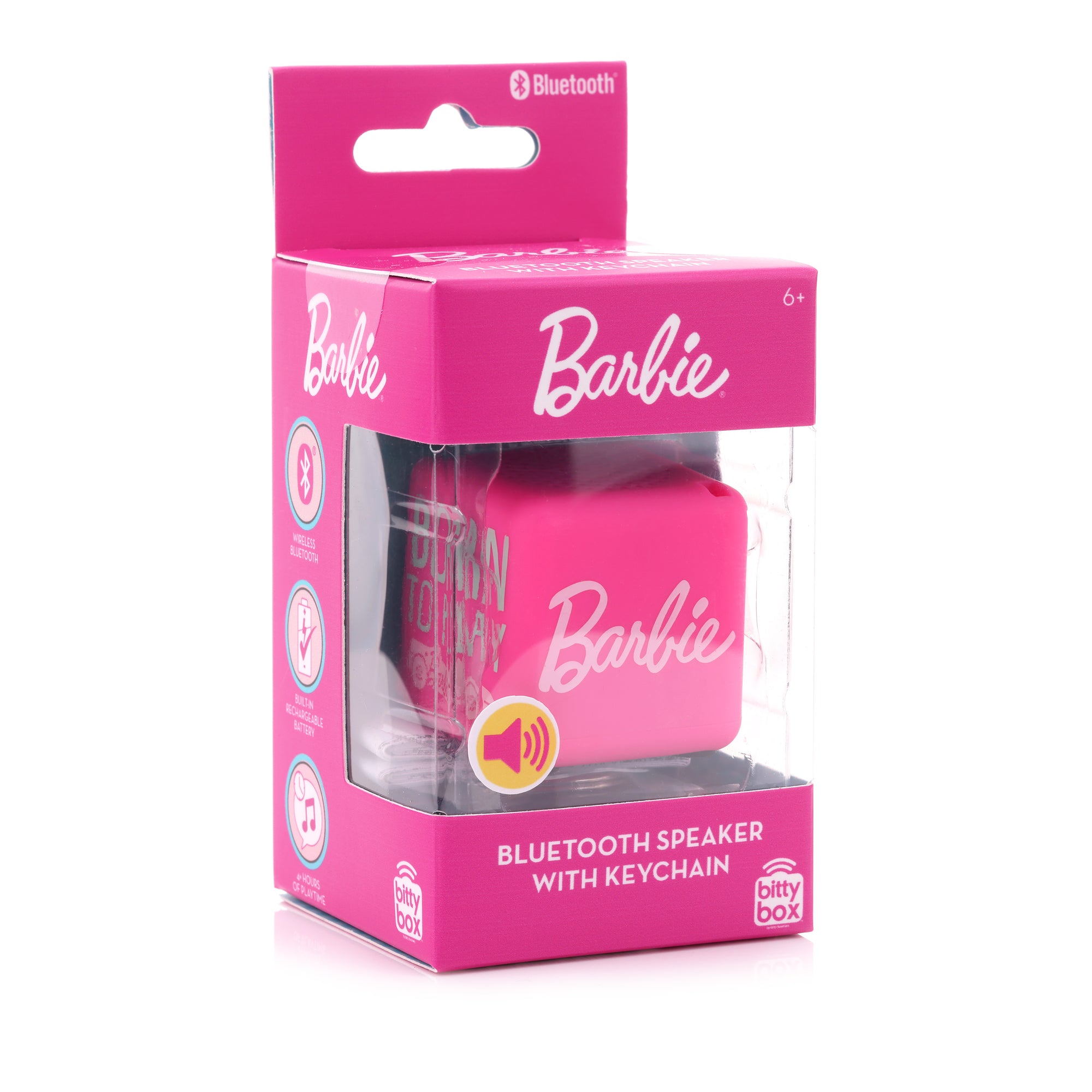 Bitty Box Barbie Bluetooth Speaker (Phrases)