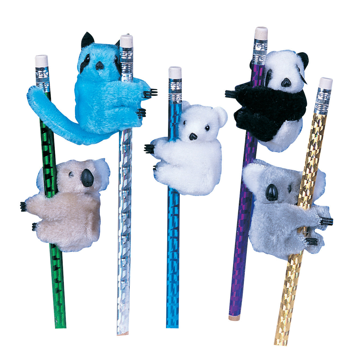 Clip-On Critter Plush Animal Clips