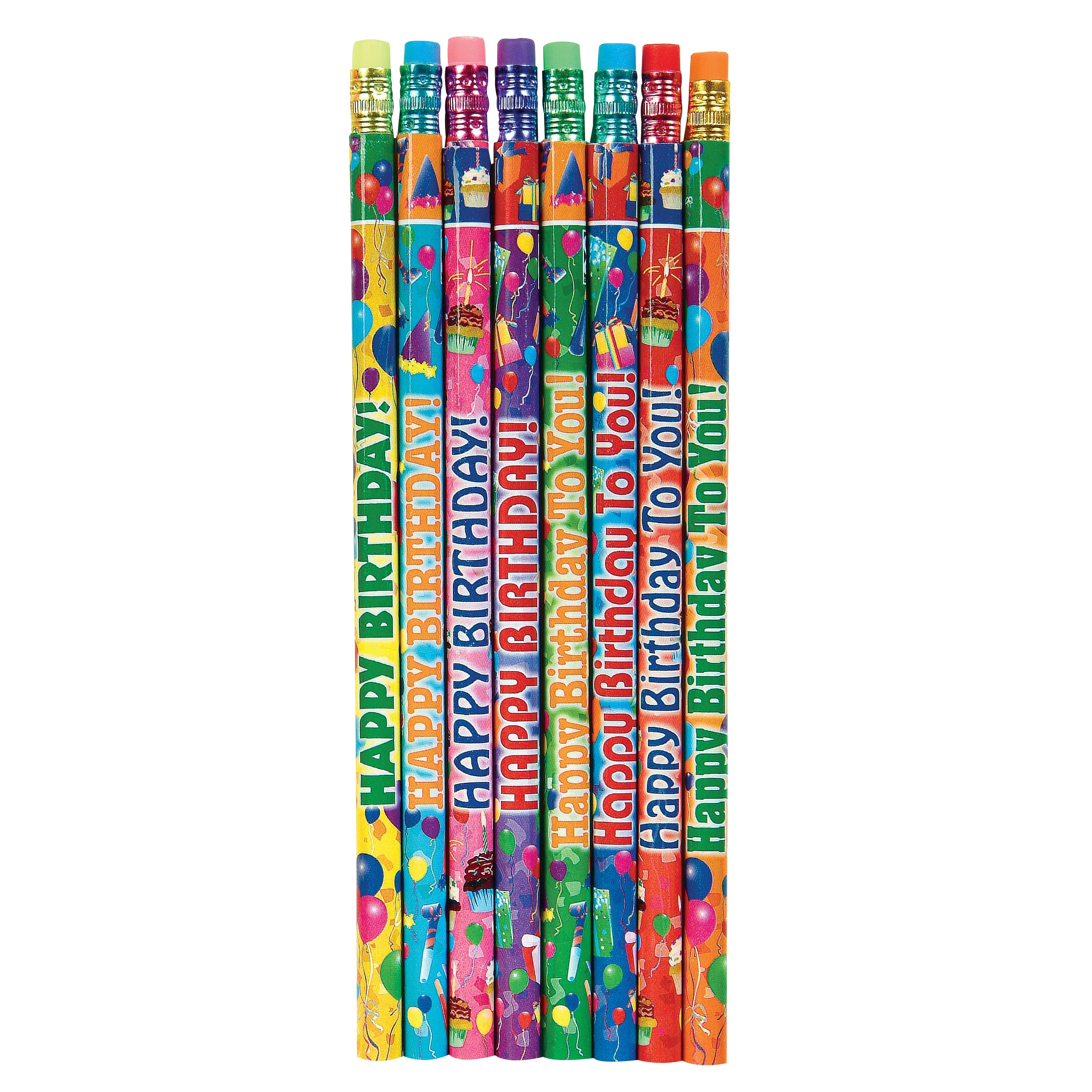 Happy Birthday Pencils