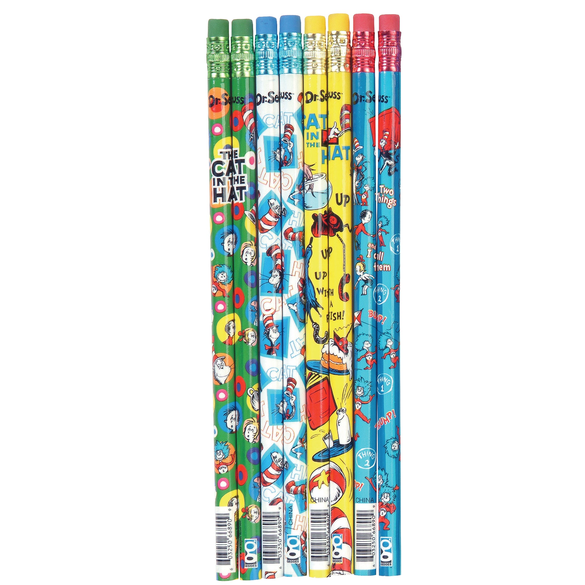 Dr. Seuss™ Cat in the Hat Pencils - 144 per display