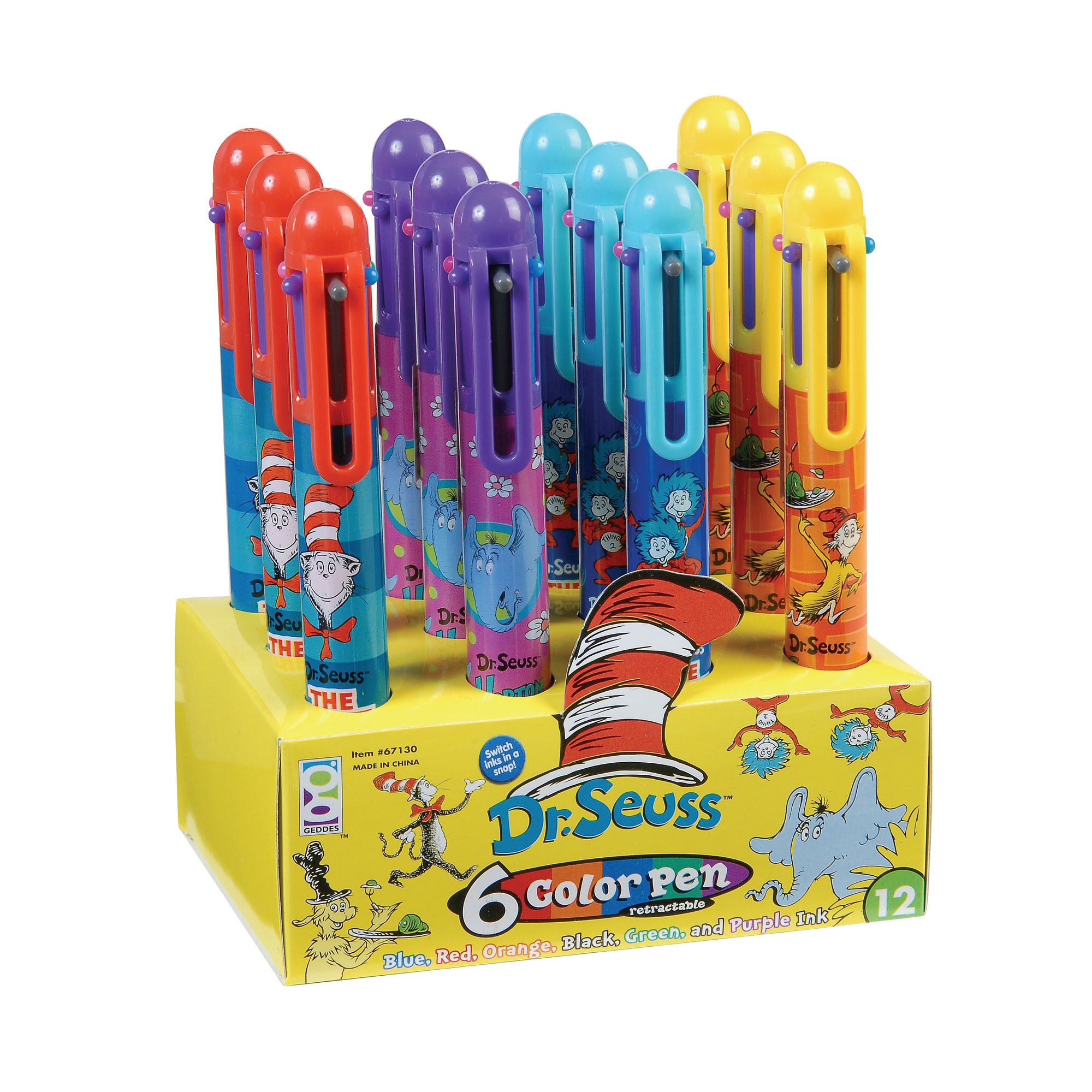 Dr. Seuss™ 6-Color Pens