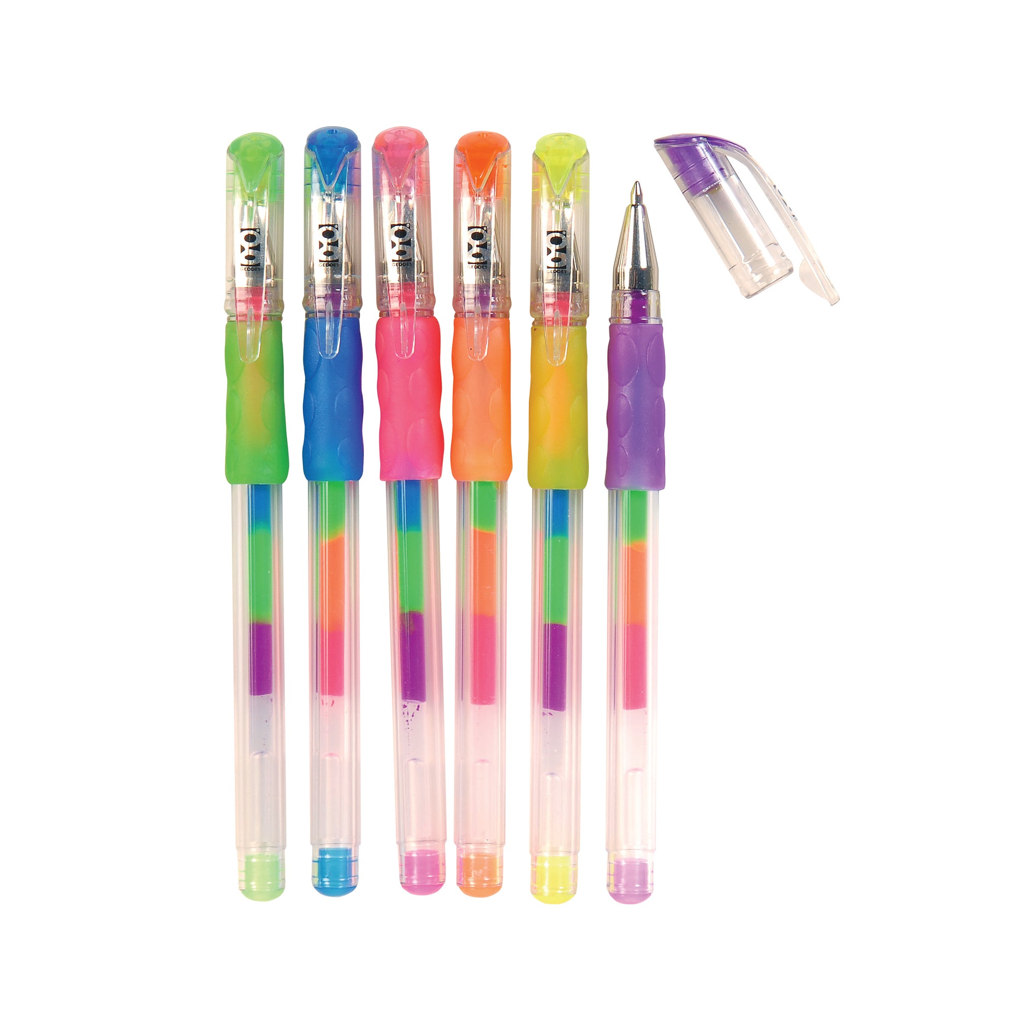 Rainbow Gel Pens - 50 per display