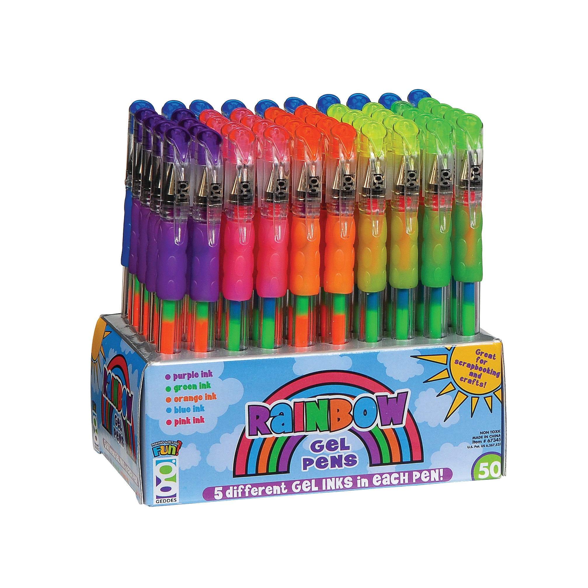 Rainbow Gel Pens