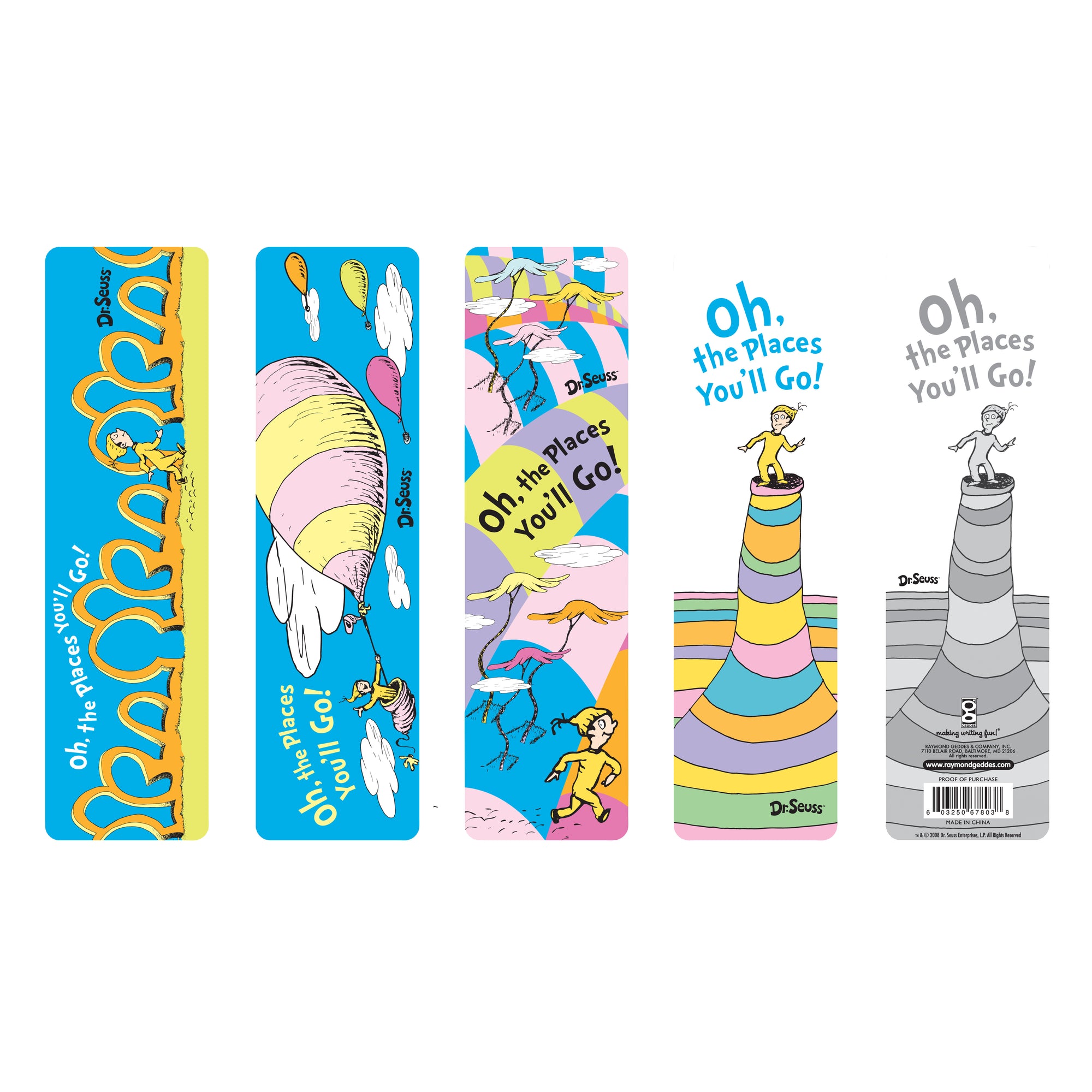 Dr. Seuss™ Oh The Places You'll Go! Bookmarks