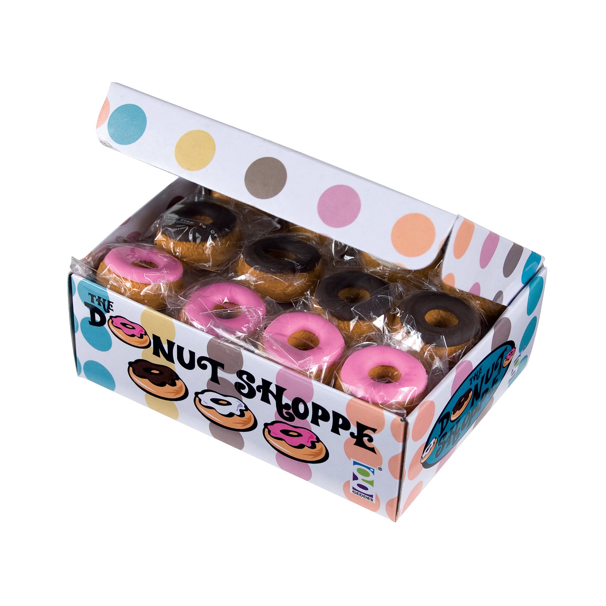 Donut Shoppe Scented Erasers - 36 per display