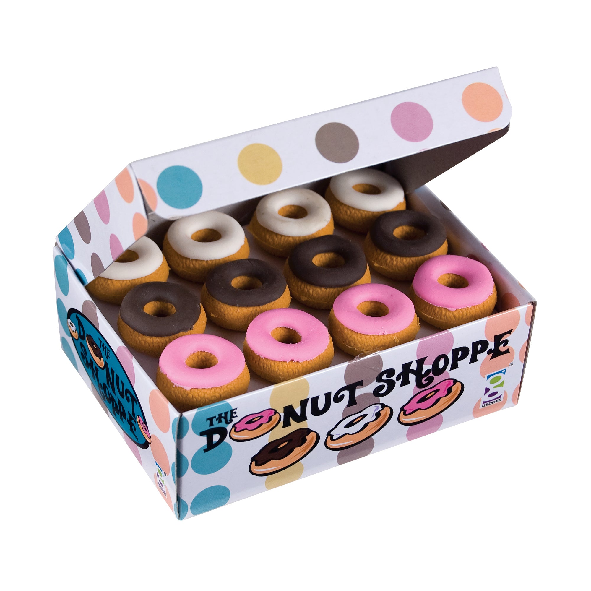 Donut Shoppe Scented Erasers - 36 per display