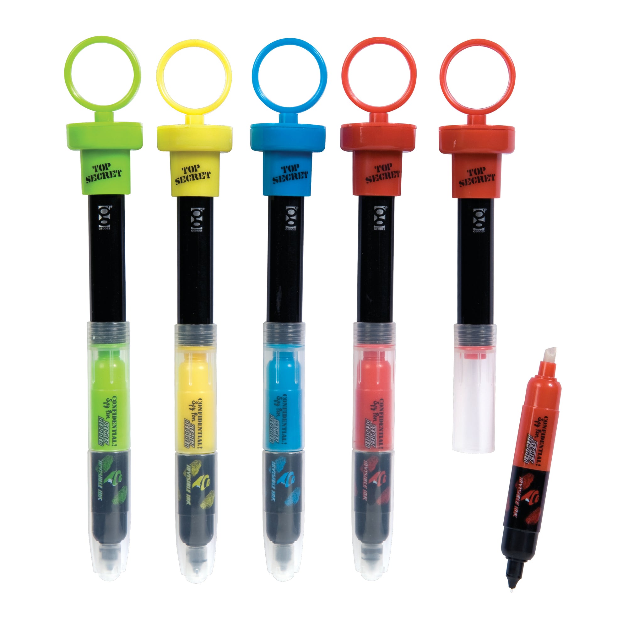 Confidential 5-in-1 Spy Pens