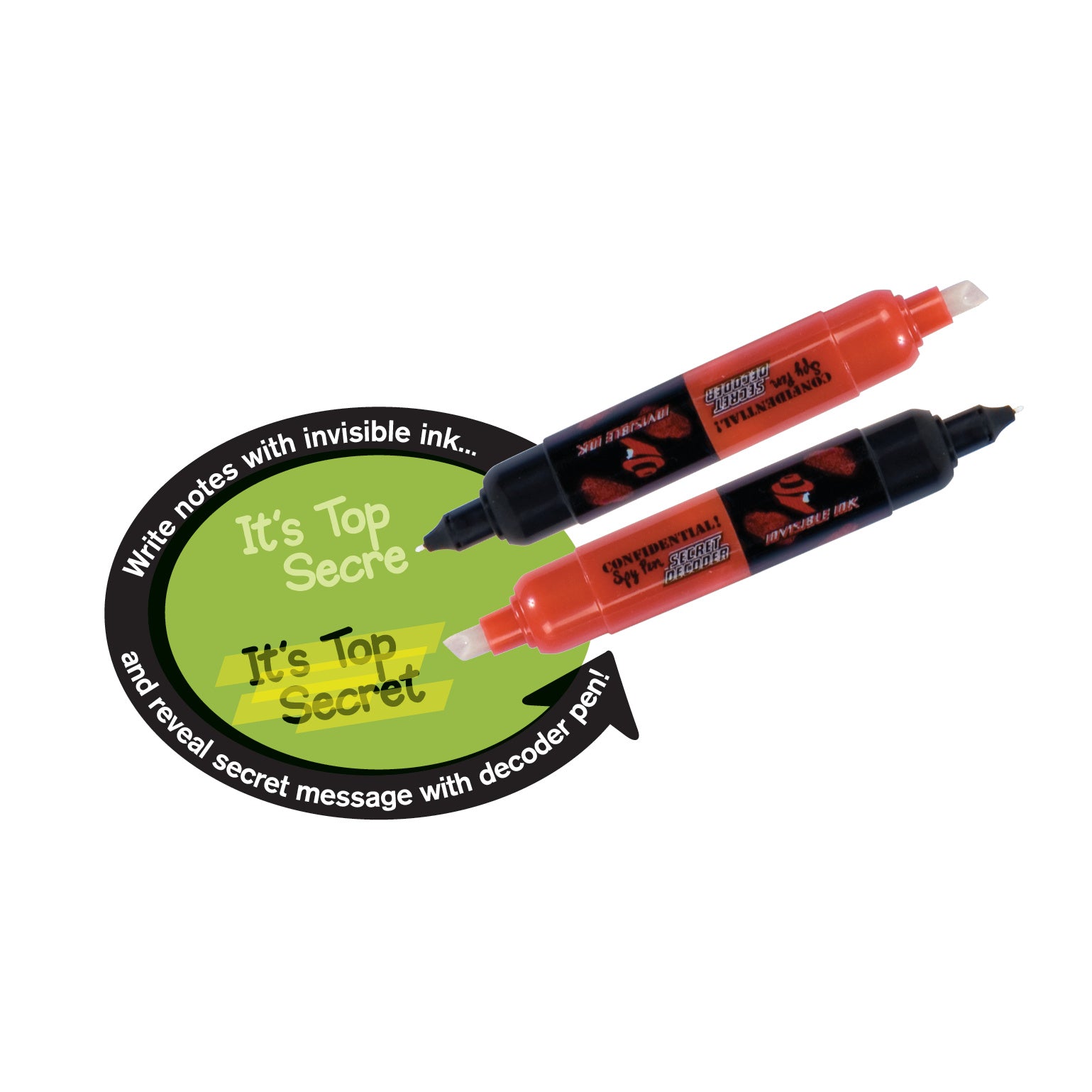 Confidential 5-in-1 Spy Pens