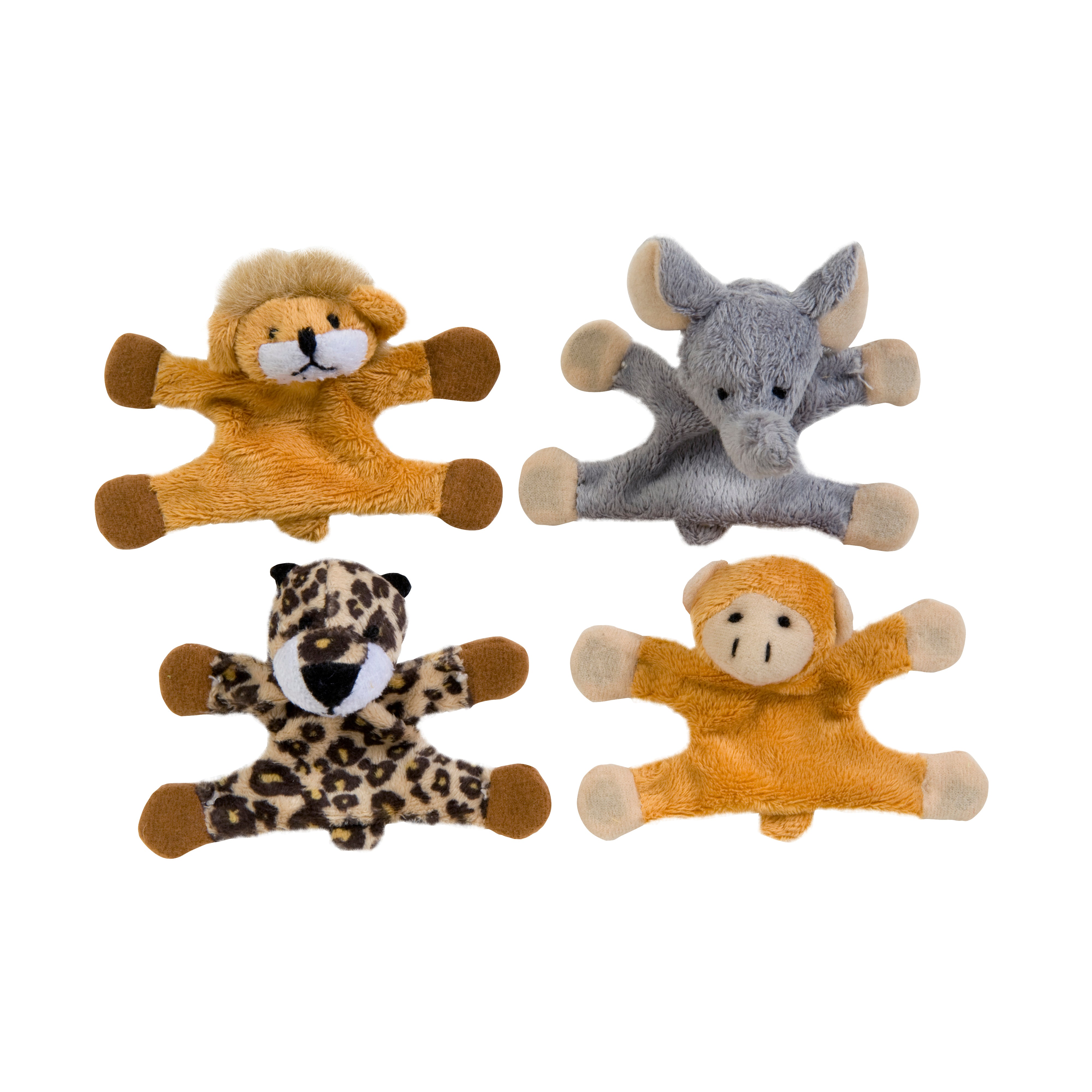 Jungle Locker Buddies Plush Magnets