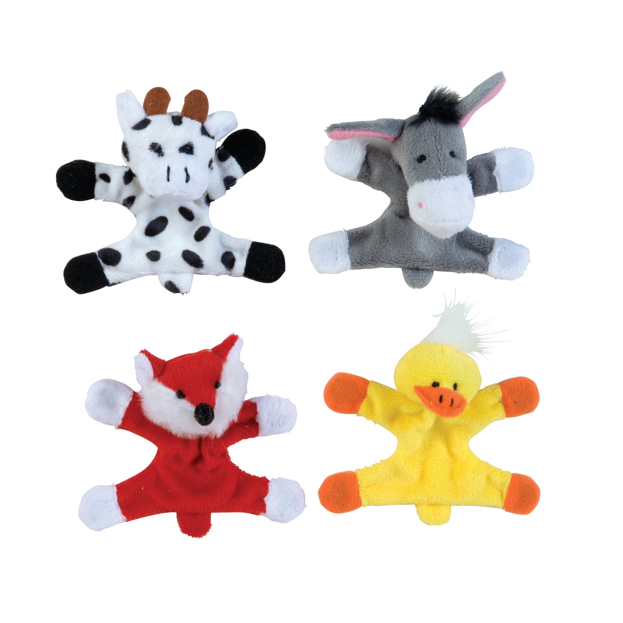 Barnyard Locker Buddies Plush Magnets - 12 per bag