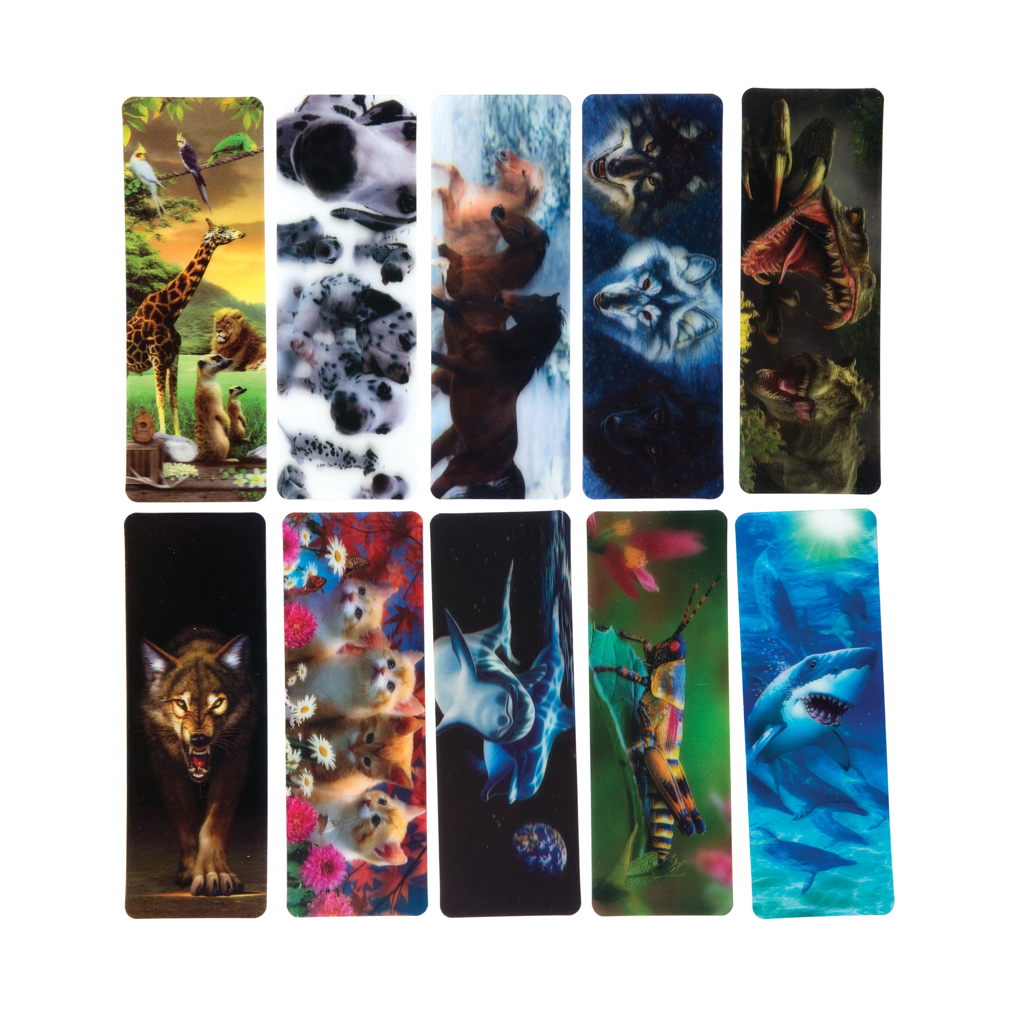 3D Lenticular Bookmarks - 50 per bag