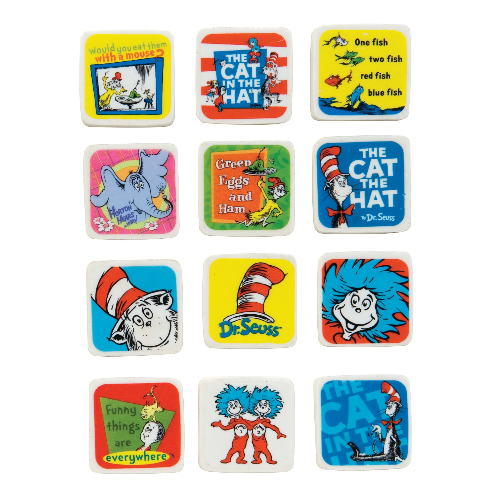 Dr. Seuss™ Character Erasers