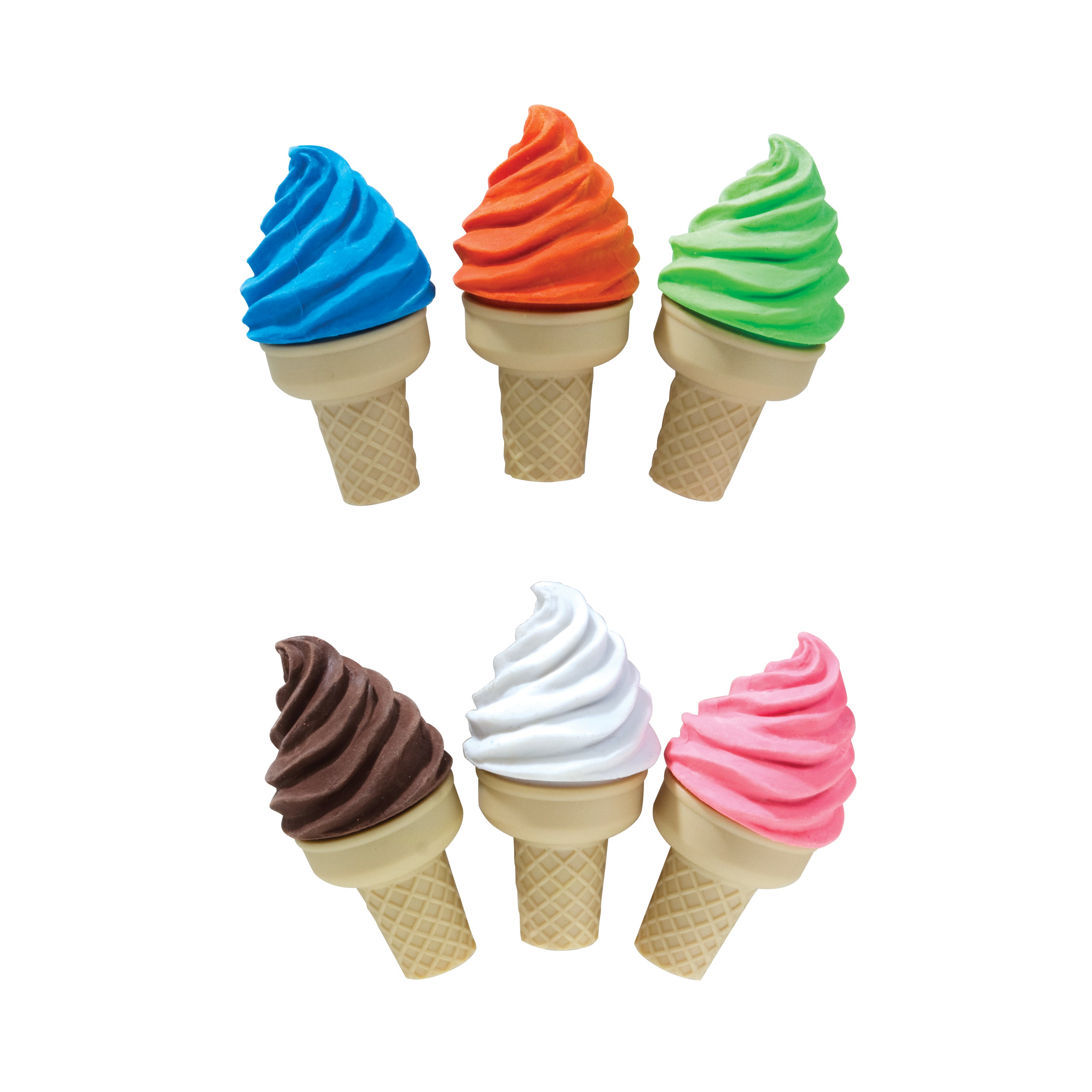 Ice Cream Shoppe Scented Sharpeners and Erasers