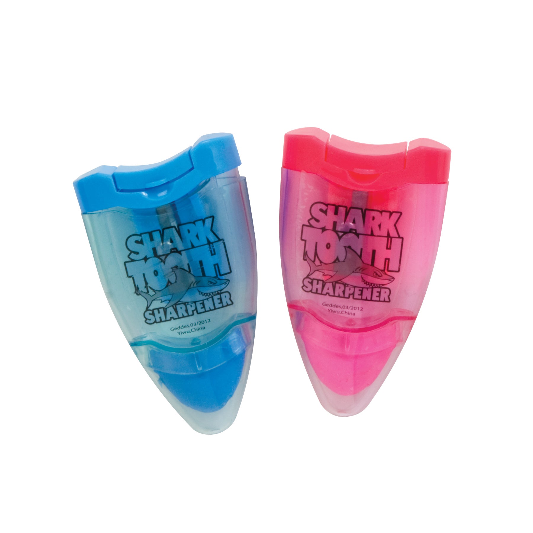 Shark Tooth Sharpeners and Erasers