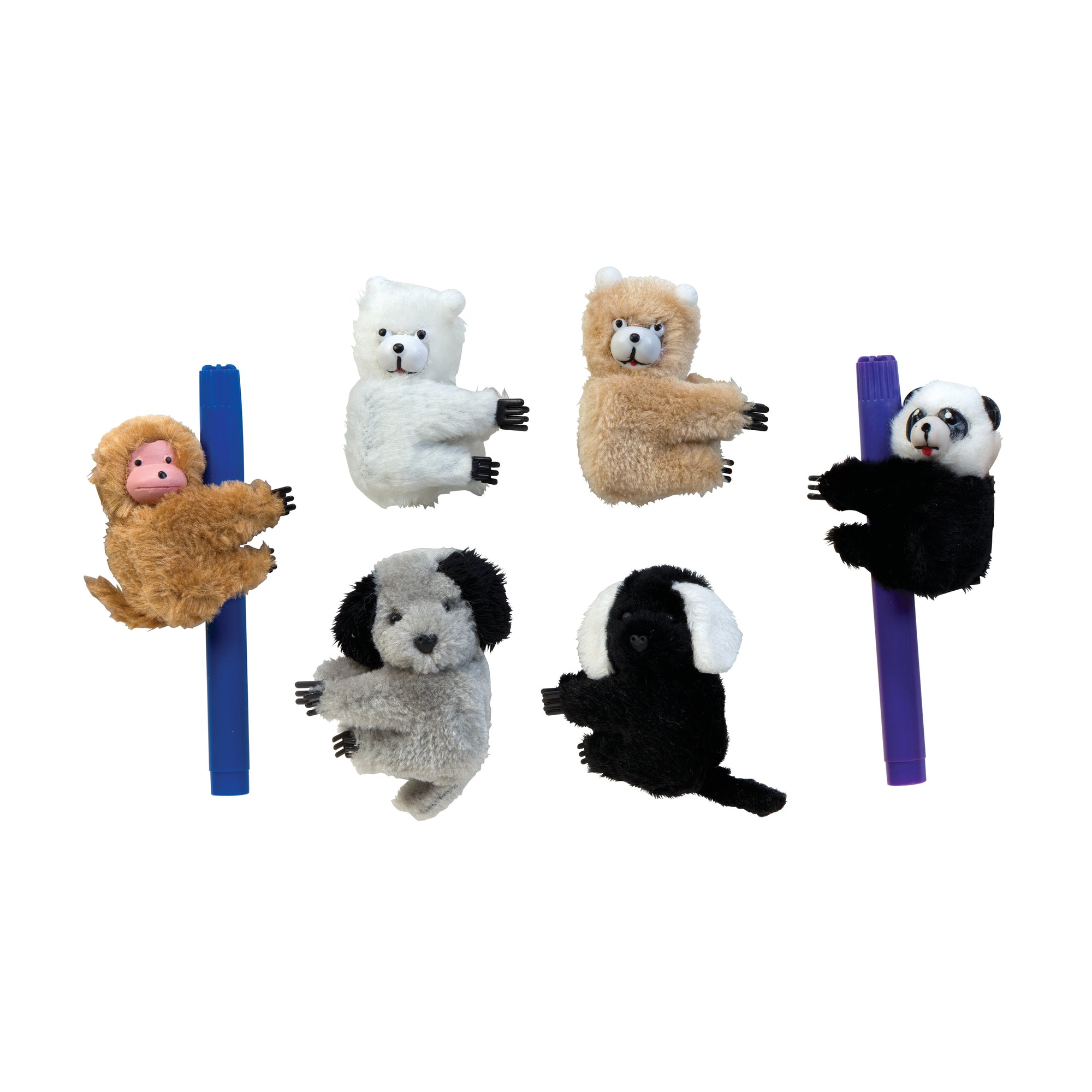 Jumbo Clip-On Critter Animal Clips