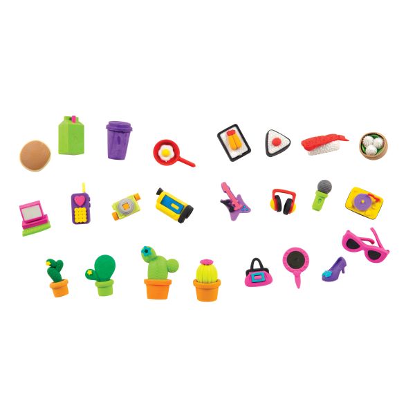 Eraser World 3D Eraser Assortment - 288 per display