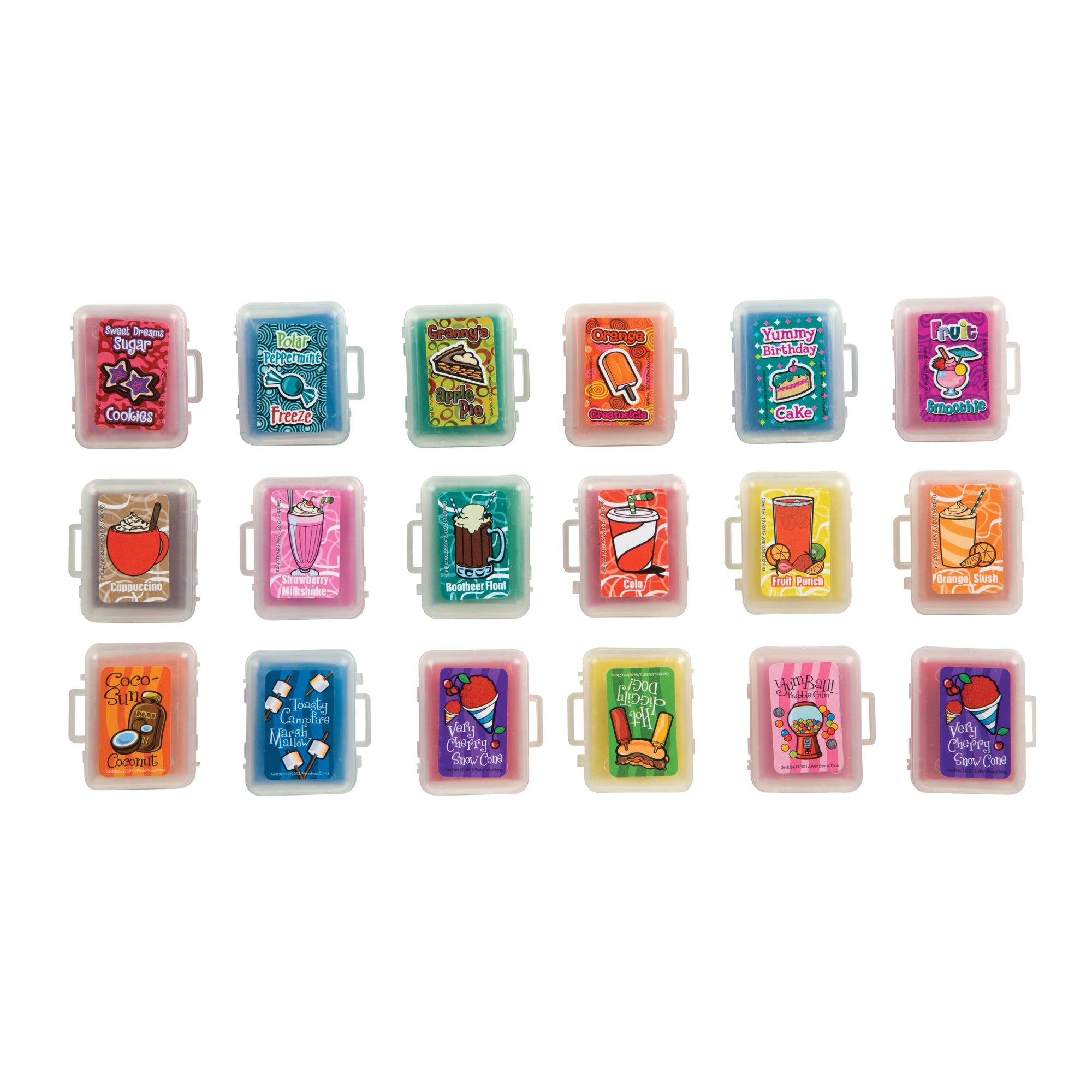 Scent-sibles Kneaded Eraser Assortment