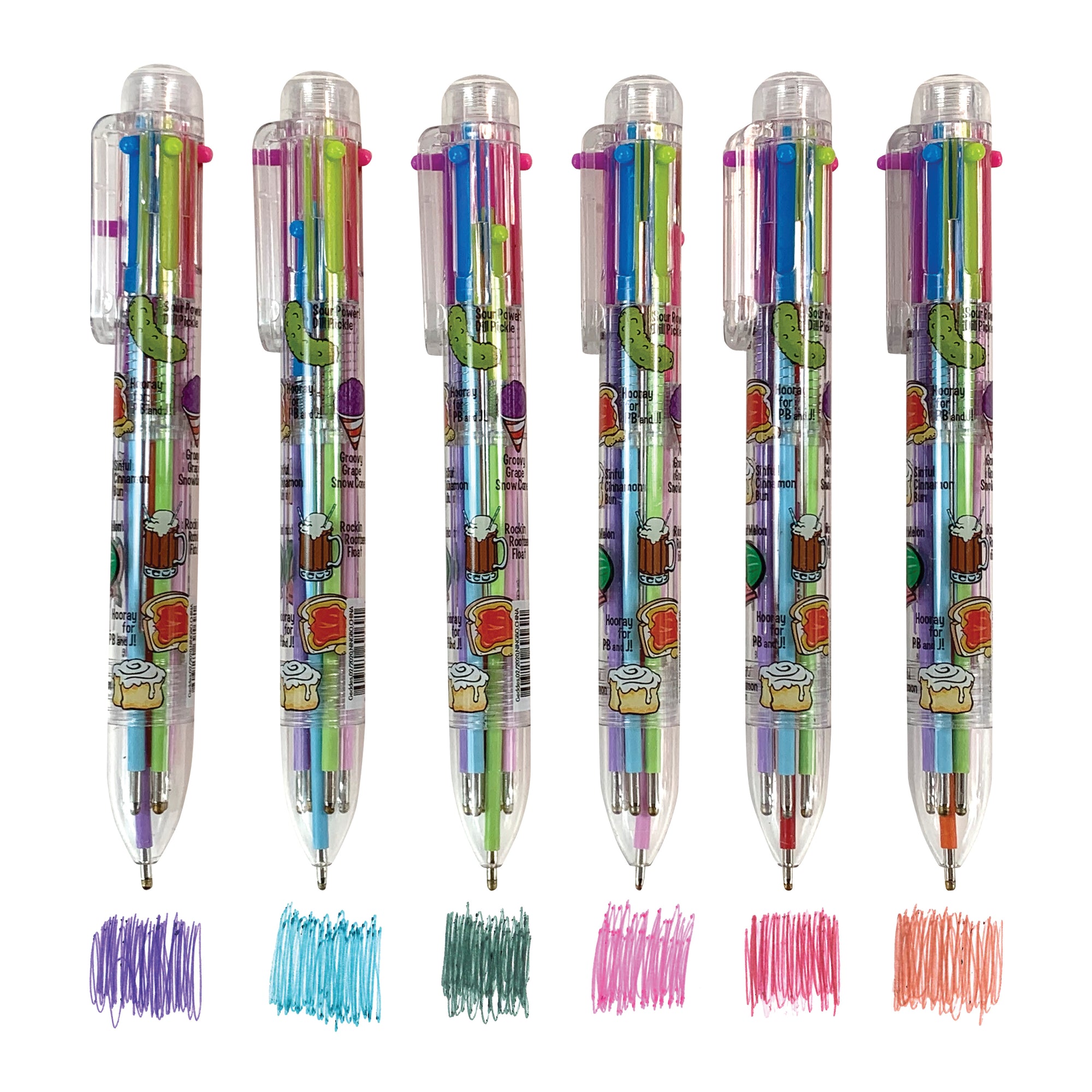 Scent-sibles Scented 6-Color Pens - 12 per display