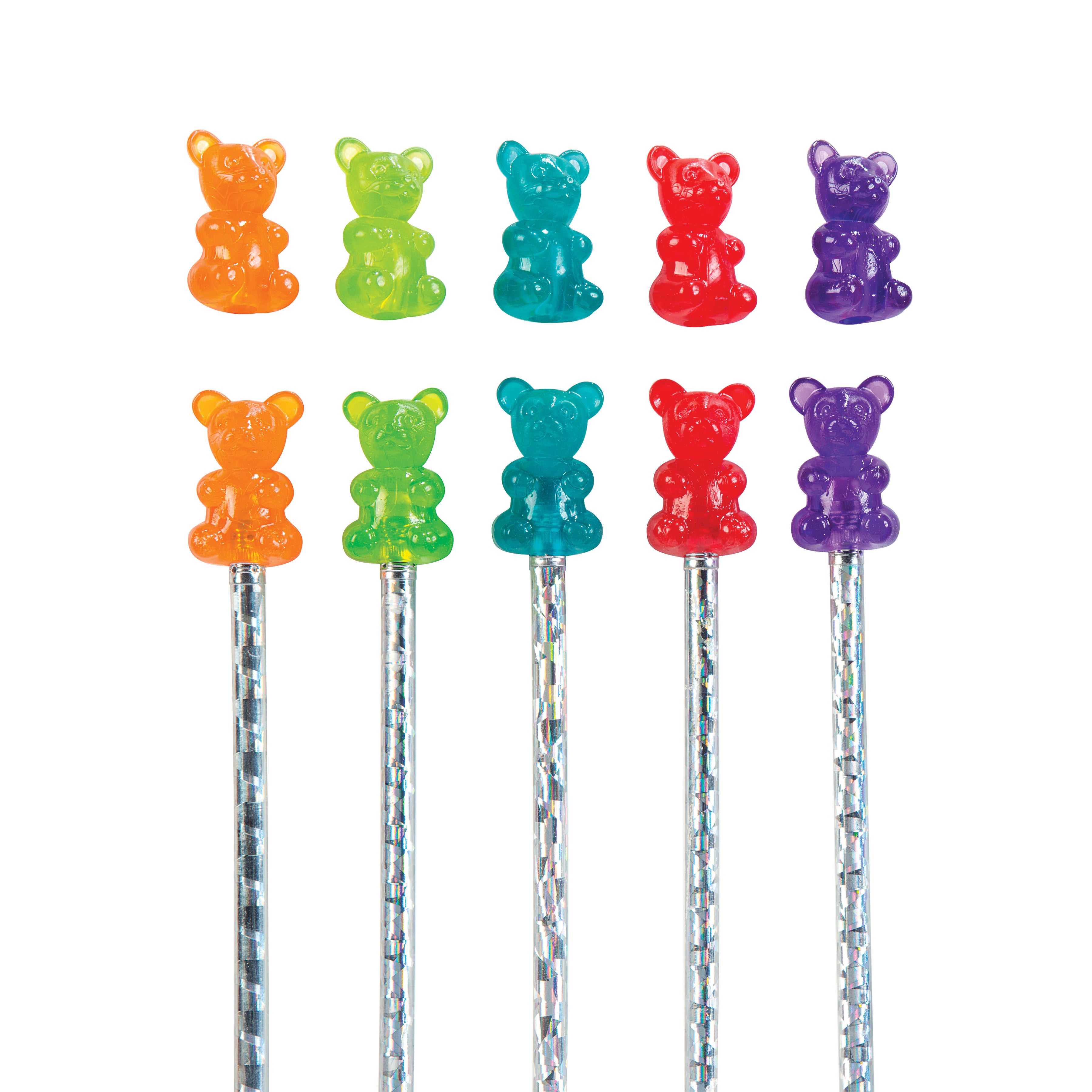 Scented Gummy Bear Pencil Toppers