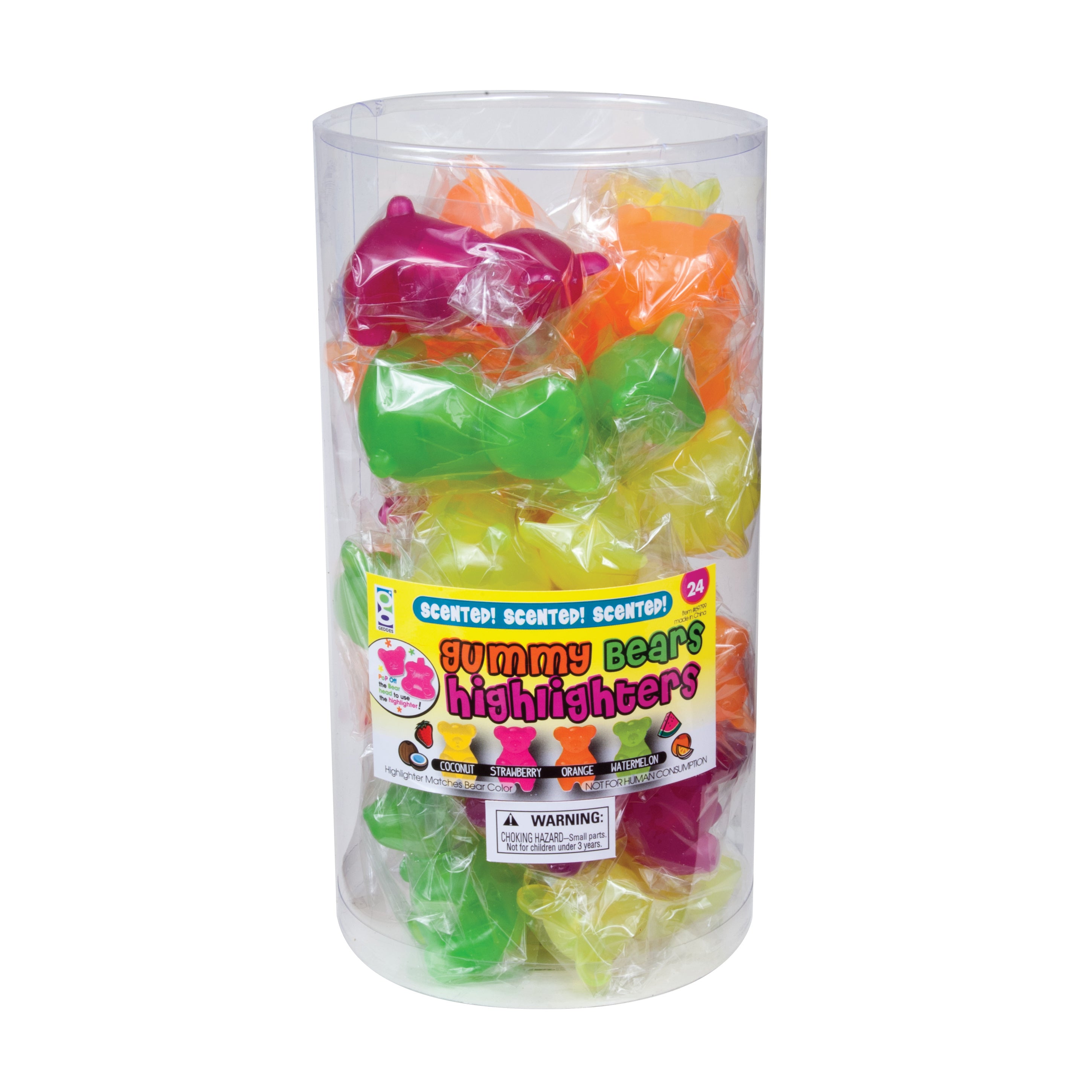 Scented Gummy Bear Highlighters