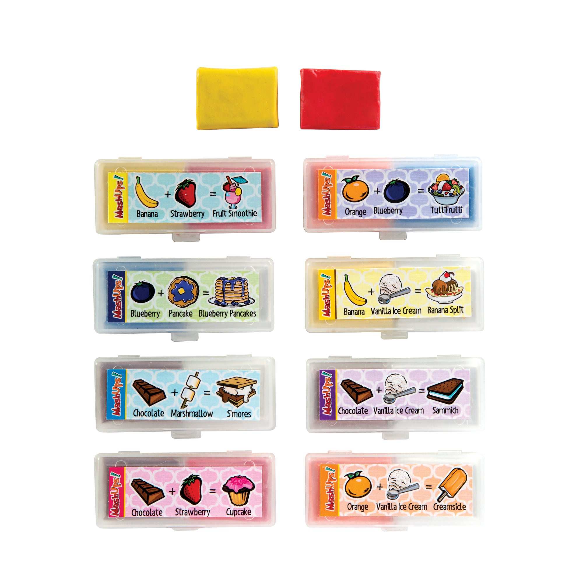 Mash Up Scented Kneaded Erasers - 24 per display