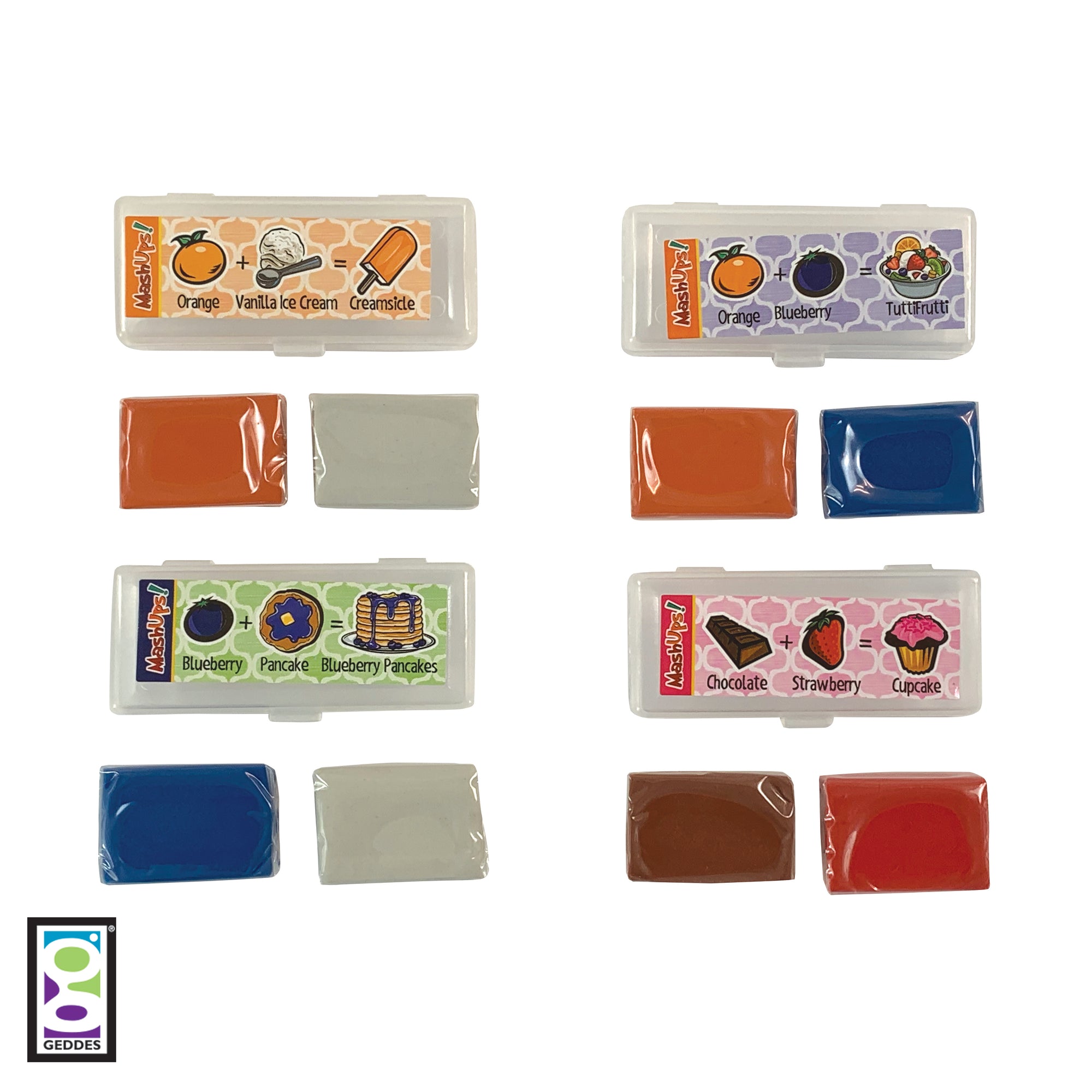 Mash Up Scented Kneaded Erasers - 24 per display