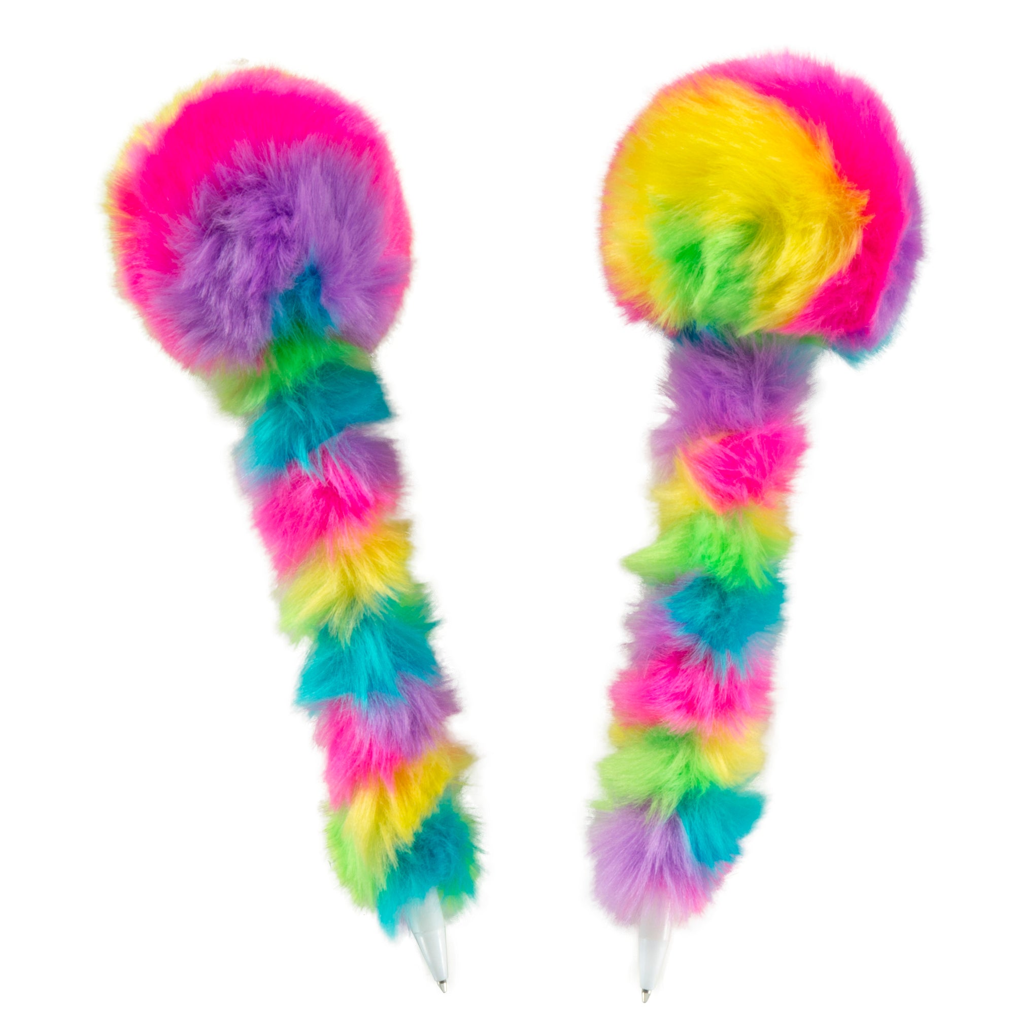 Rainbow Plush Pen - 12 per display