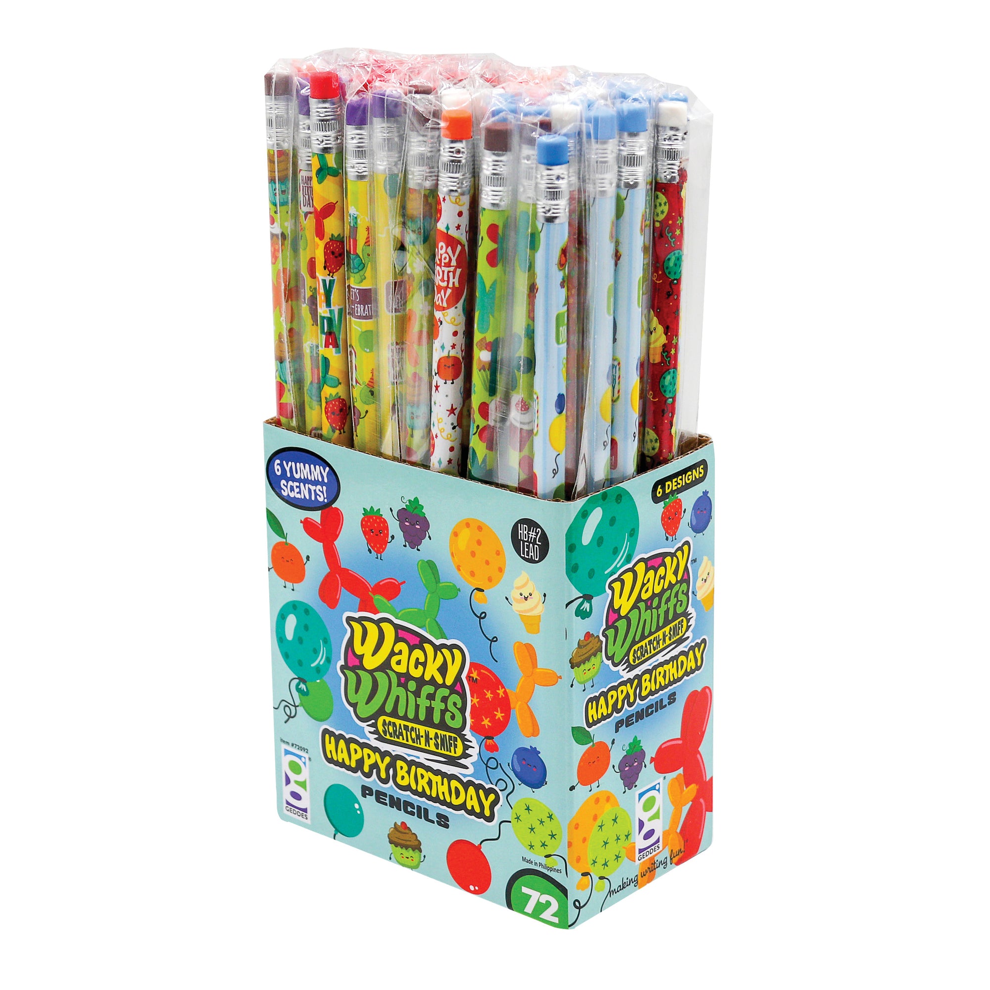 Wacky Whiffs Scented Birthday Pencil