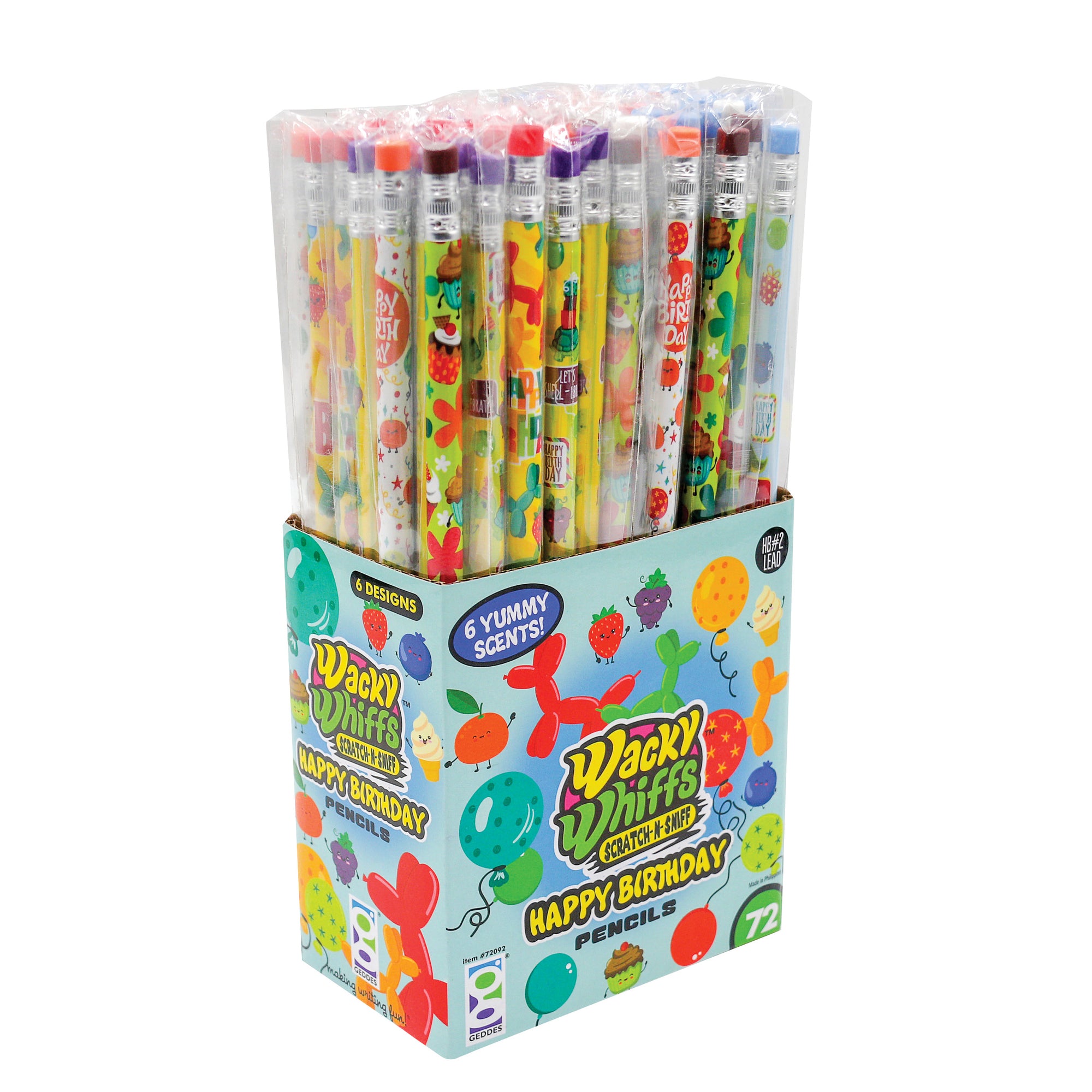 Wacky Whiffs Scented Birthday Pencil