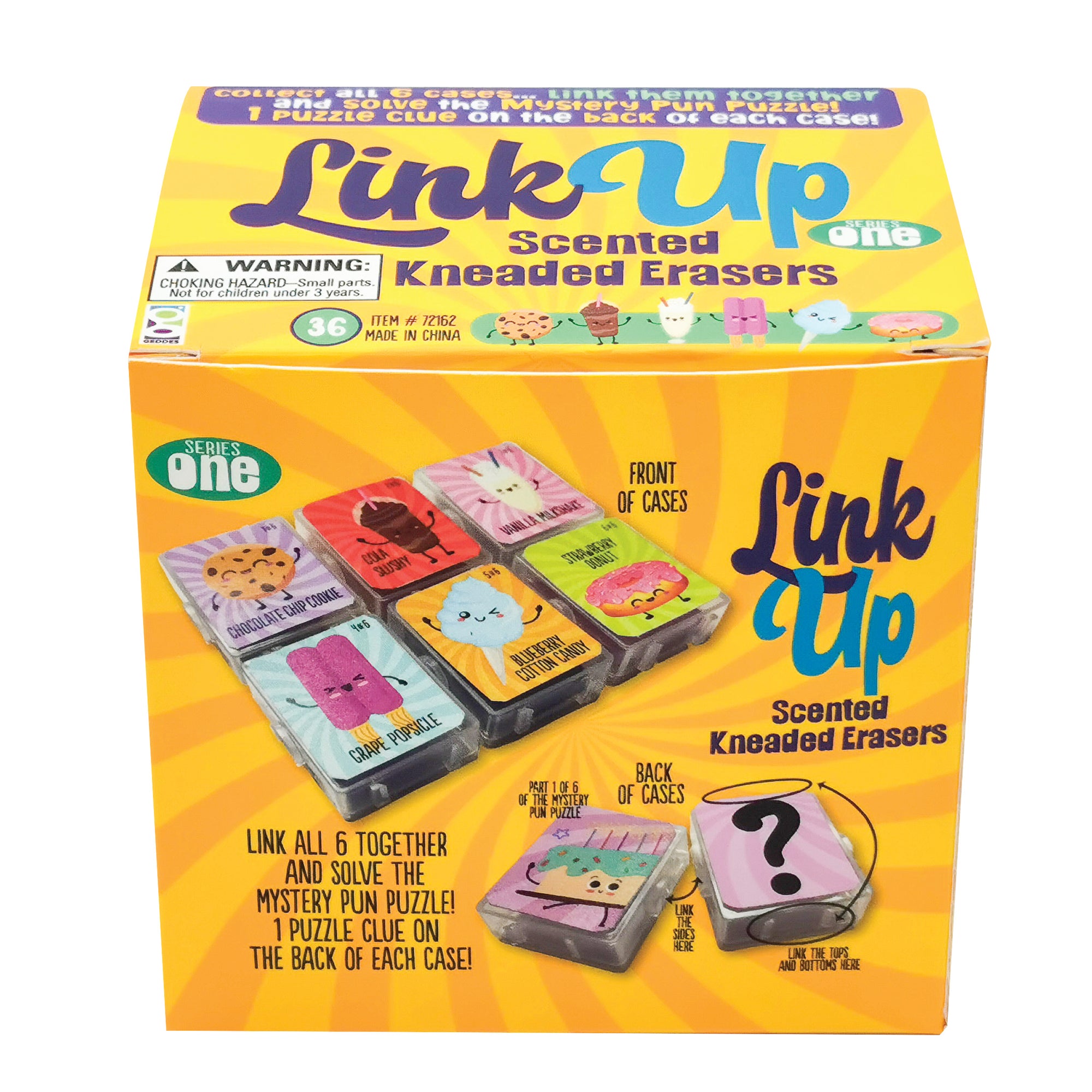 Link Up Scented Kneaded Erasers: Series One - 36 per display