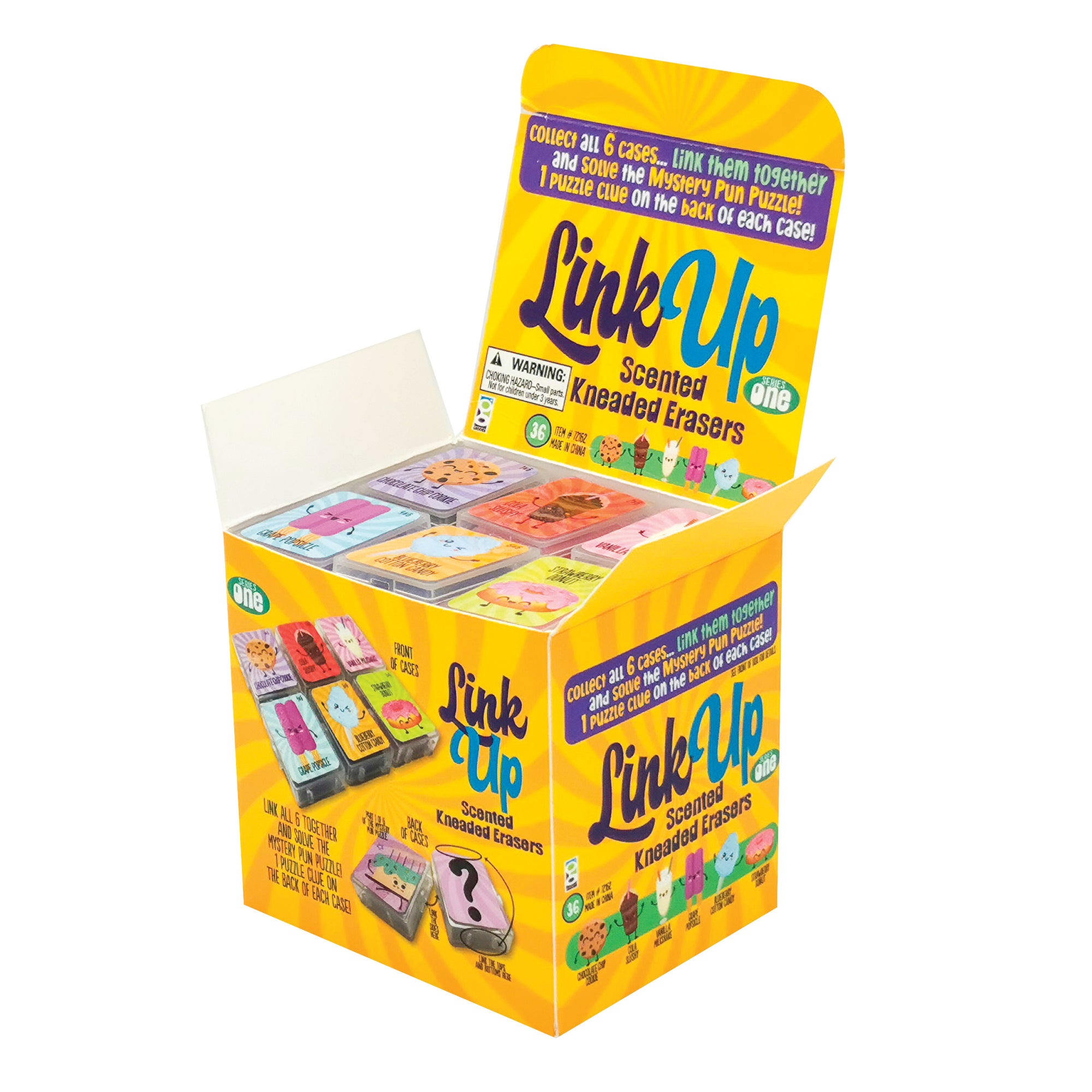 Link Up Scented Kneaded Erasers: Series One - 36 per display