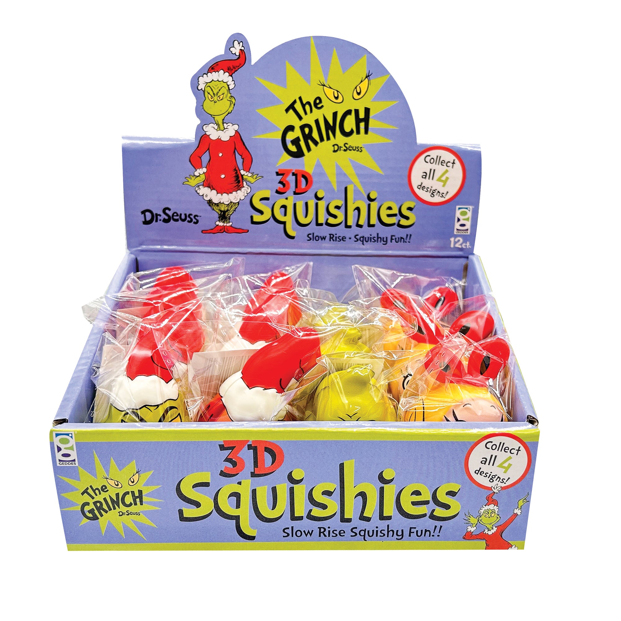 Dr. Seuss™ Grinch Slow Rise Toys - 12/Display