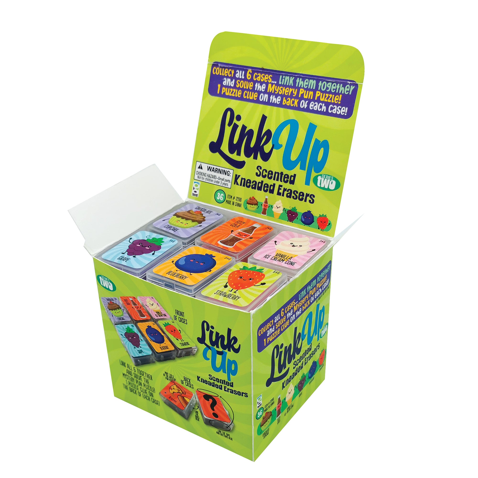 Link Up Scented Kneaded Erasers: Series Two