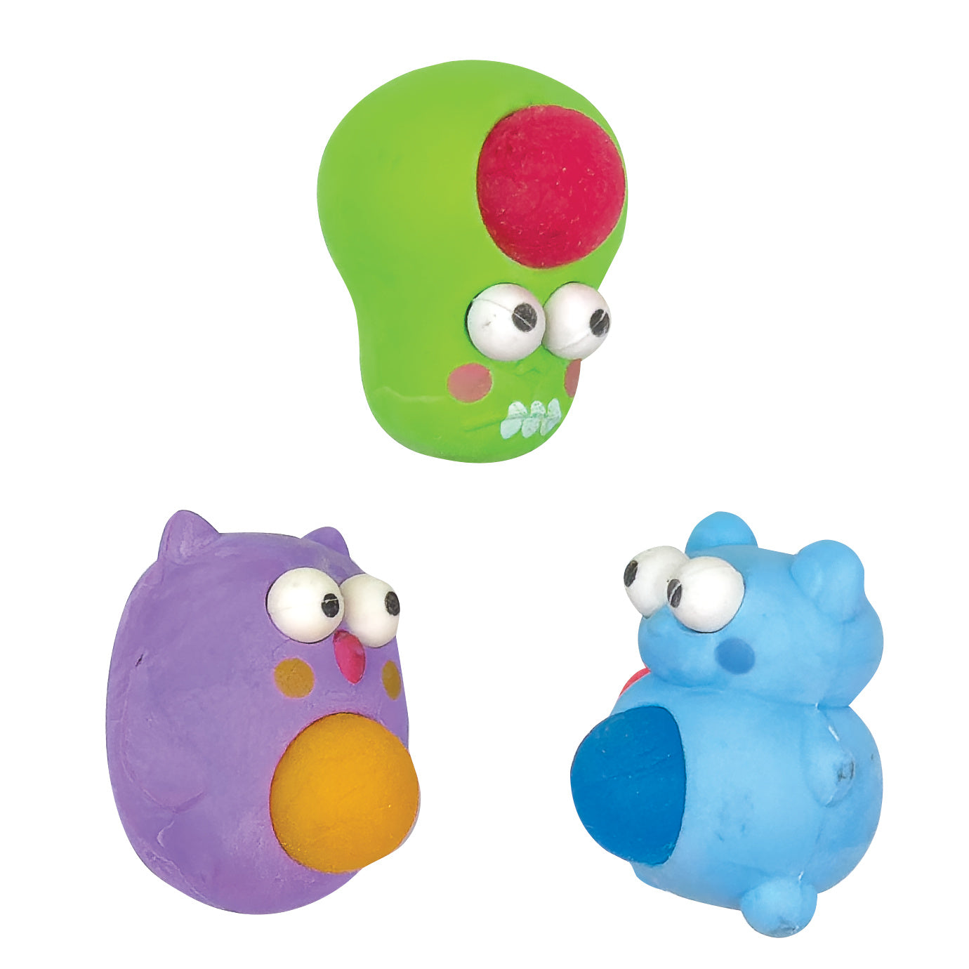 Squishy Eraser Friends