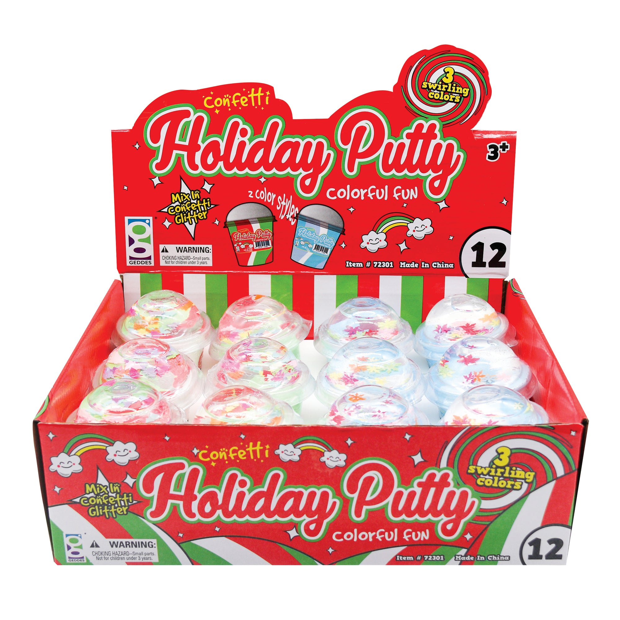 Holiday Confetti Putty