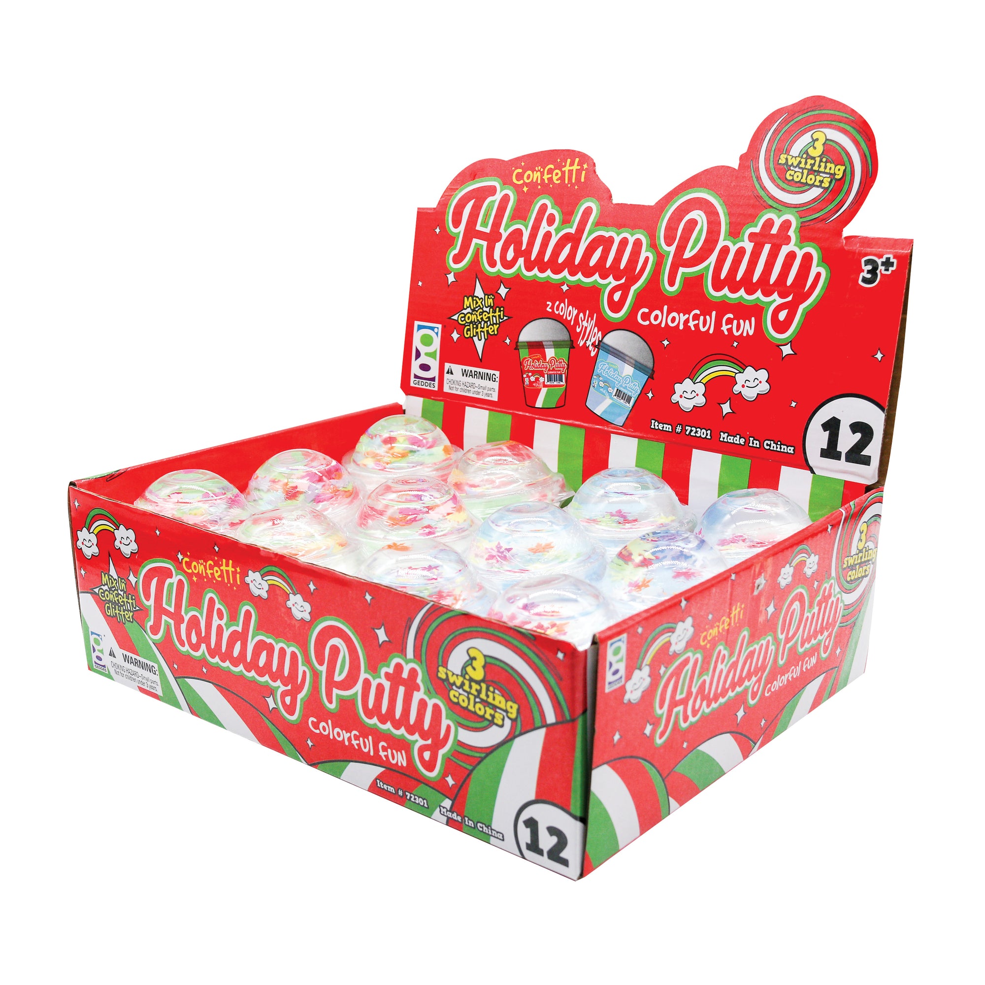 Holiday Confetti Putty