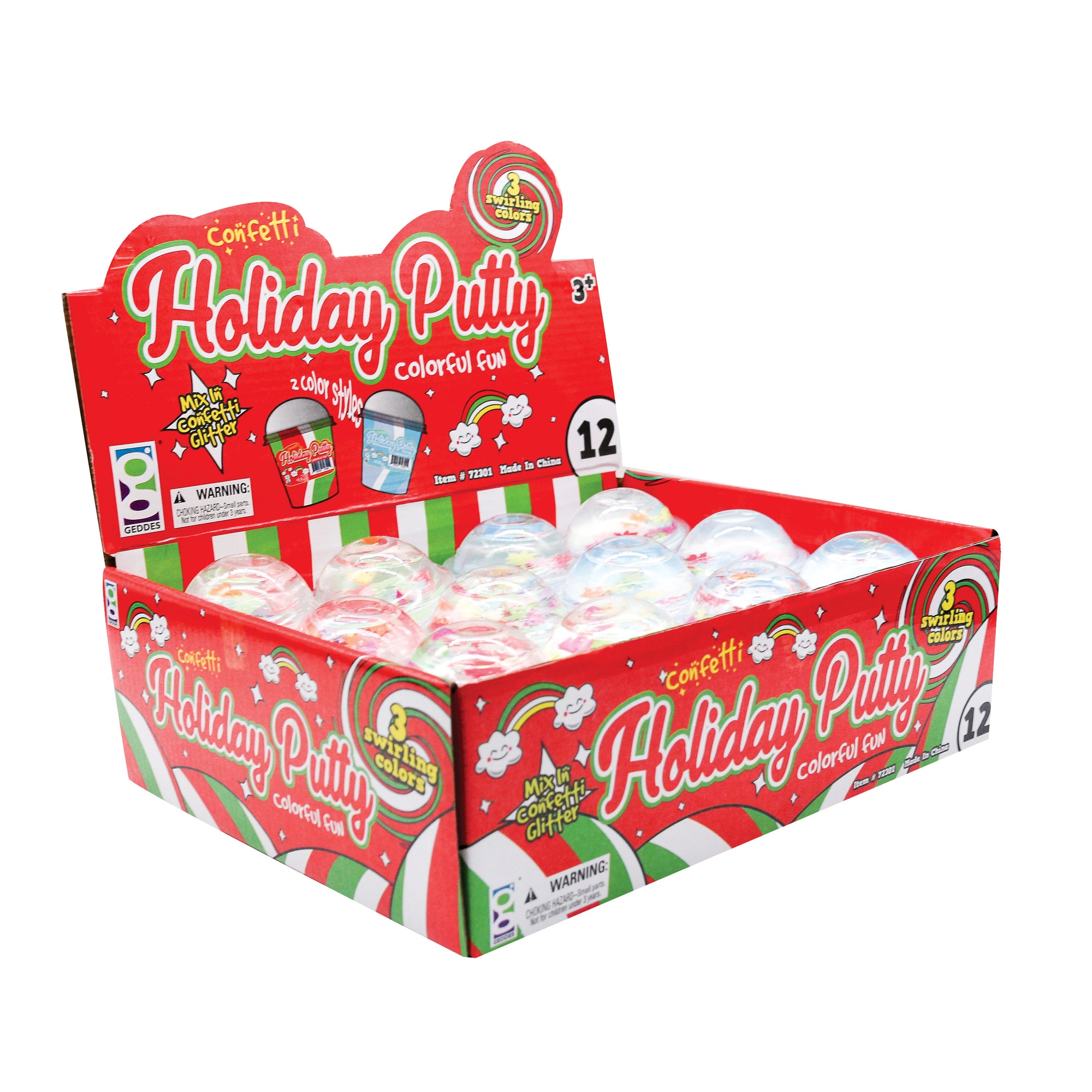 Holiday Confetti Putty