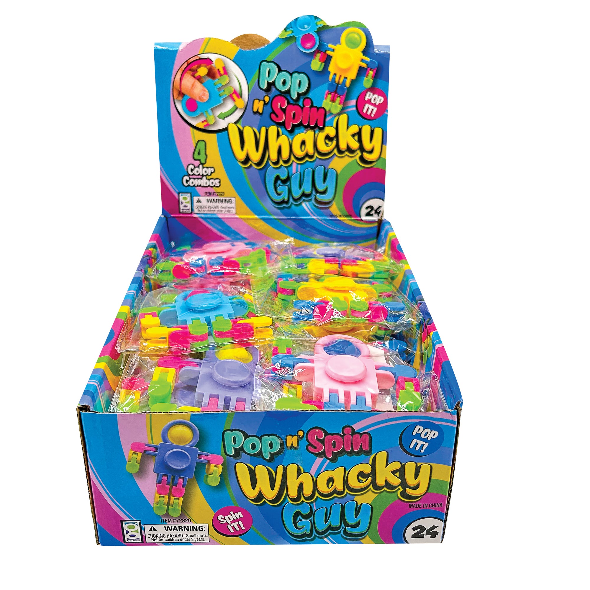 Pop ‘n’ Spin Whacky Guy Toys