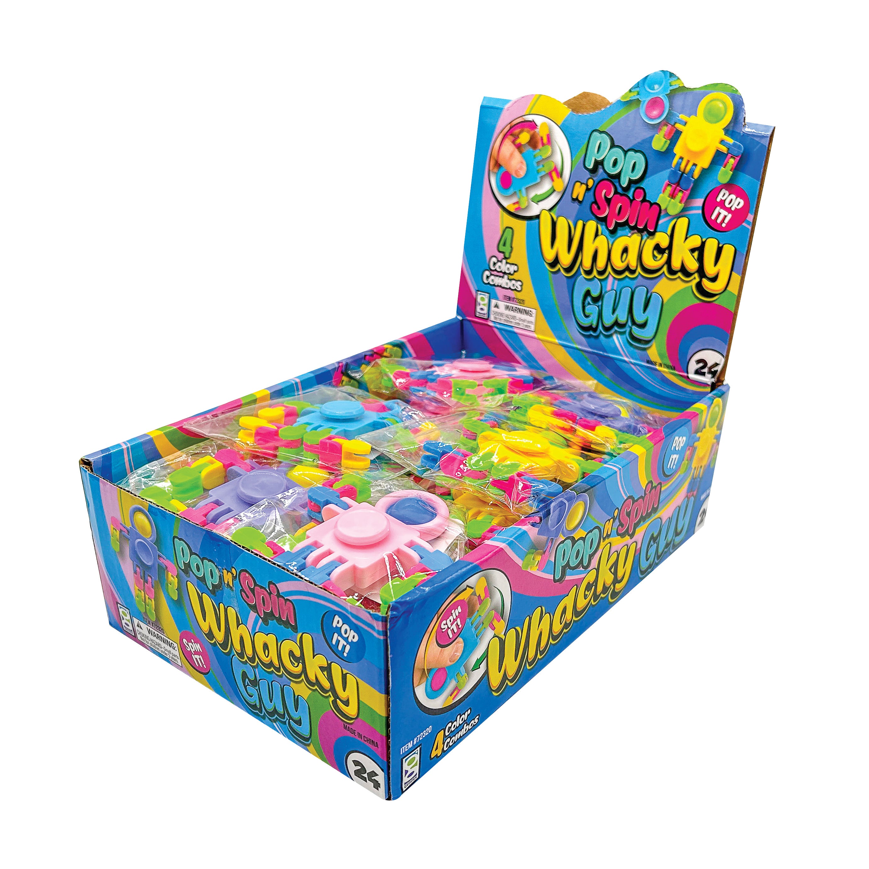 Pop ‘n’ Spin Whacky Guy Toys