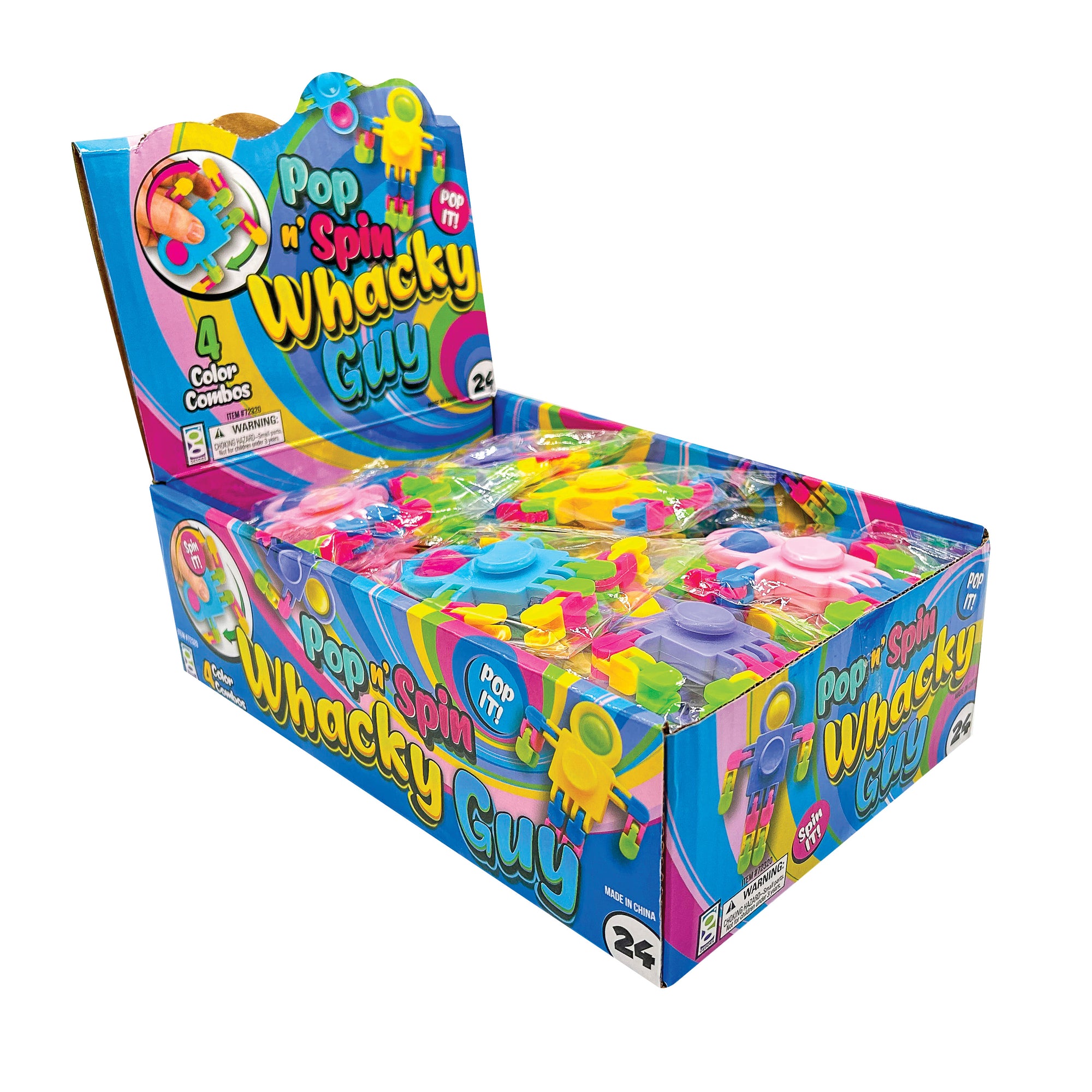 Pop ‘n’ Spin Whacky Guy Toys