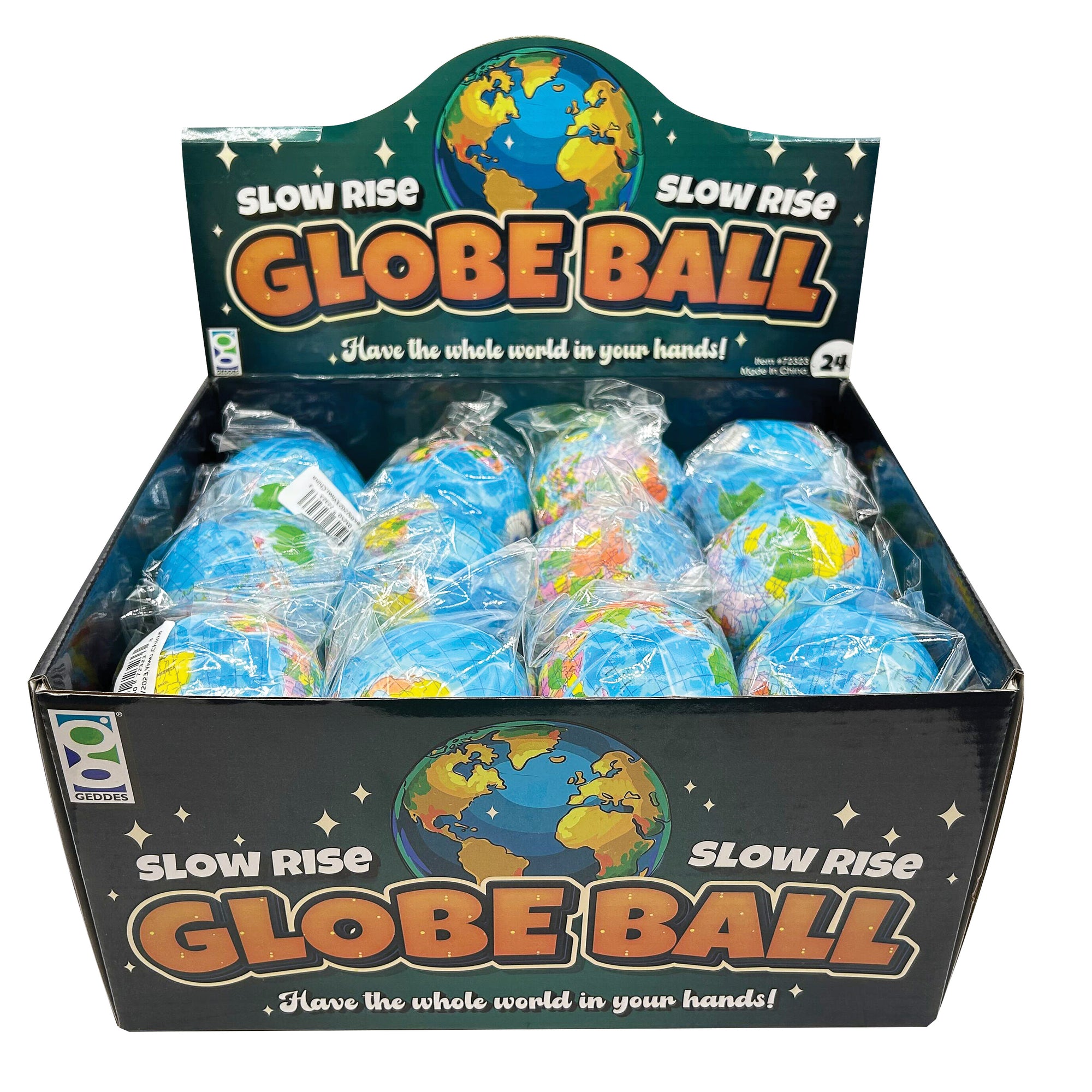 Slow Rise Globe Balls