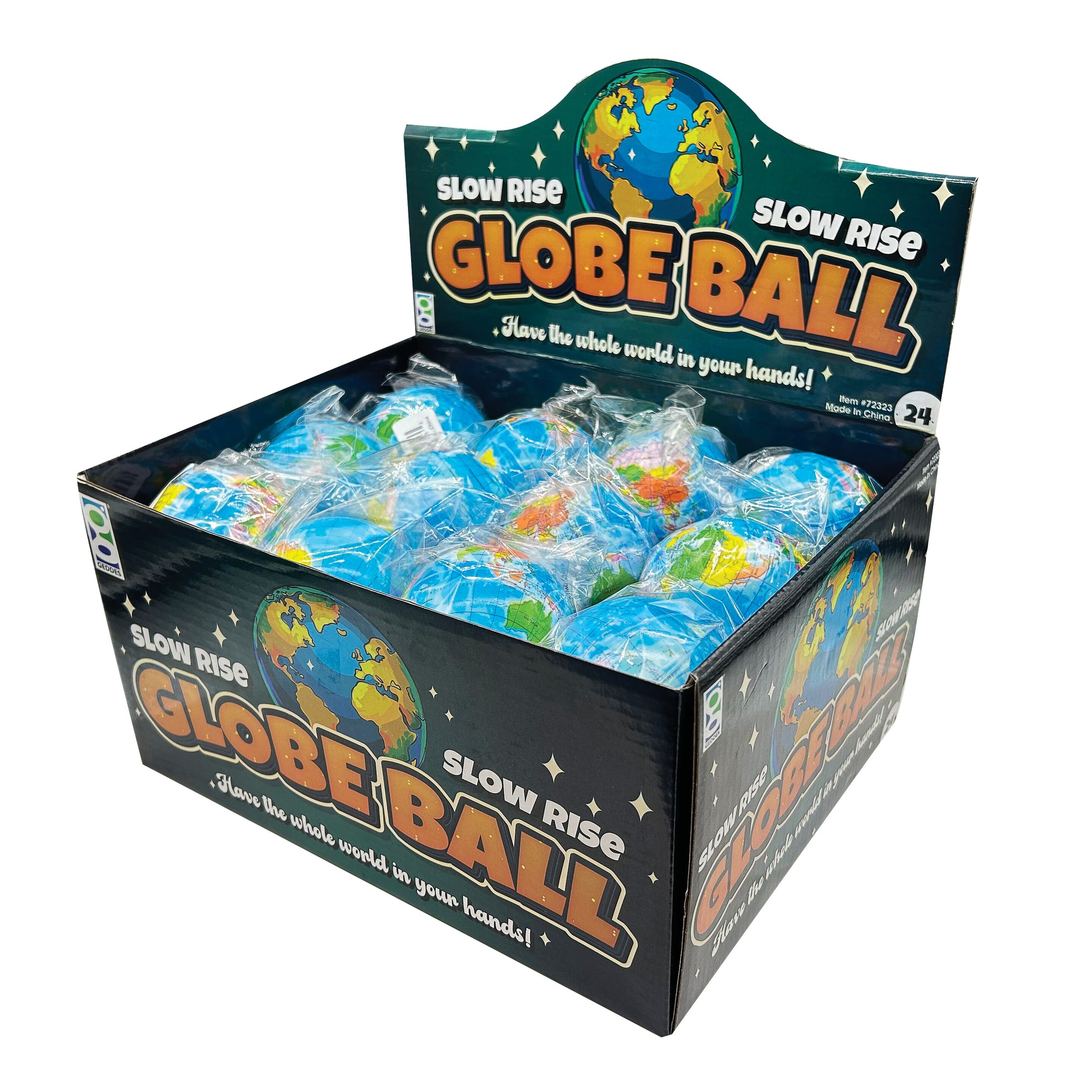 Slow Rise Globe Balls